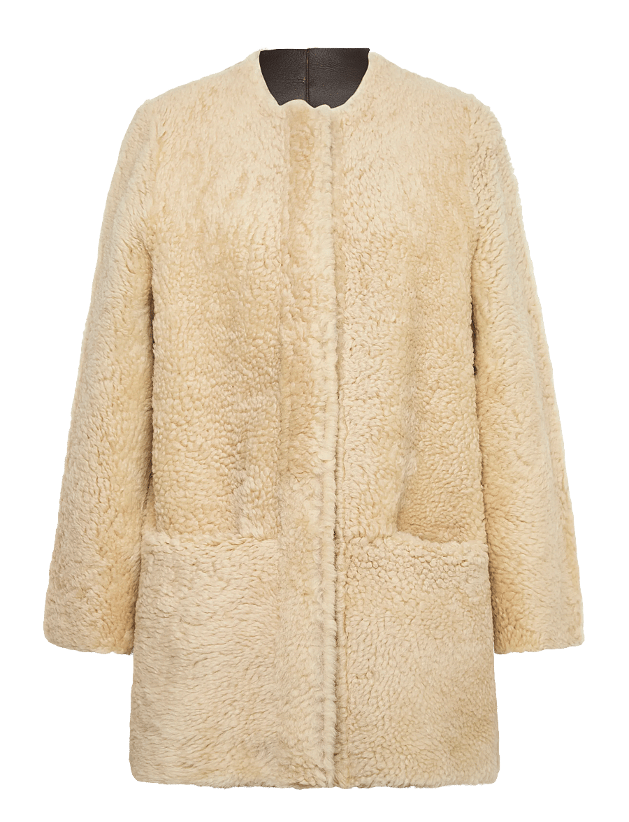 Stylein - VEDA COAT - faux fur jakker - ecru - 3