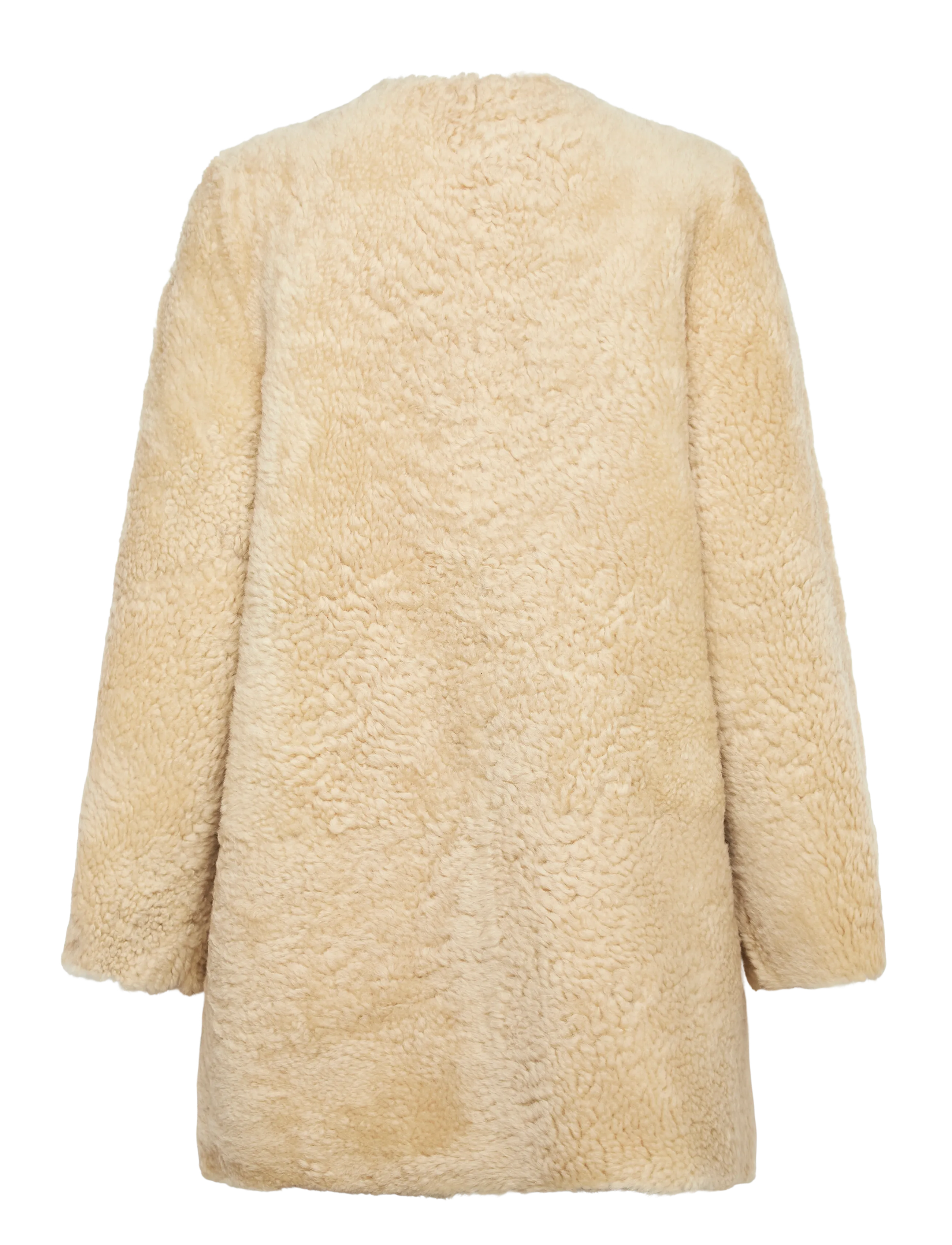 Stylein - VEDA COAT - faux fur jakker - ecru - 4