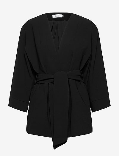 Stylein BALSAS JACKET - Belted blazers - BLACK / black