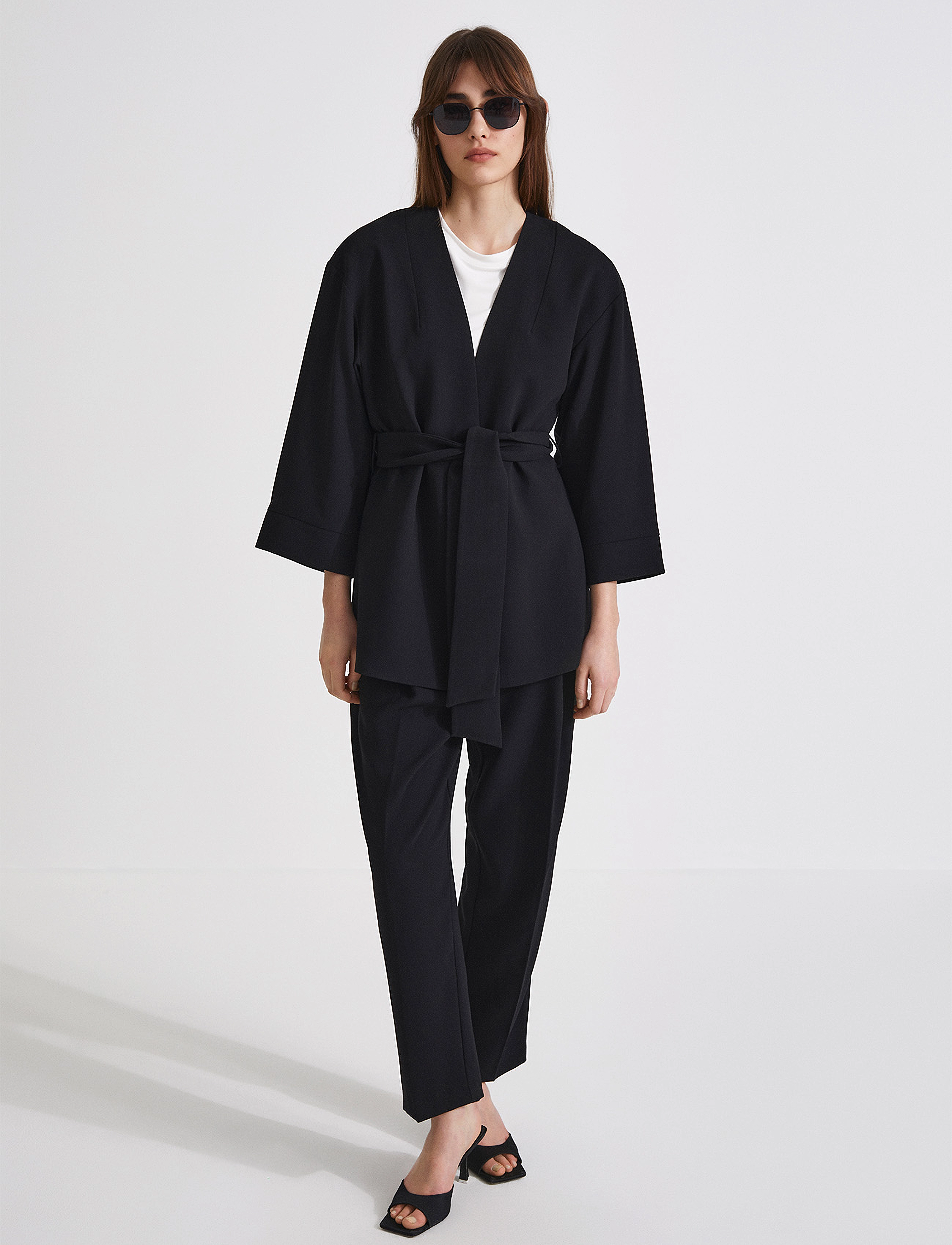 Stylein Balsas Jacket, XS, Black, Designere > Belted Blazere, Dame