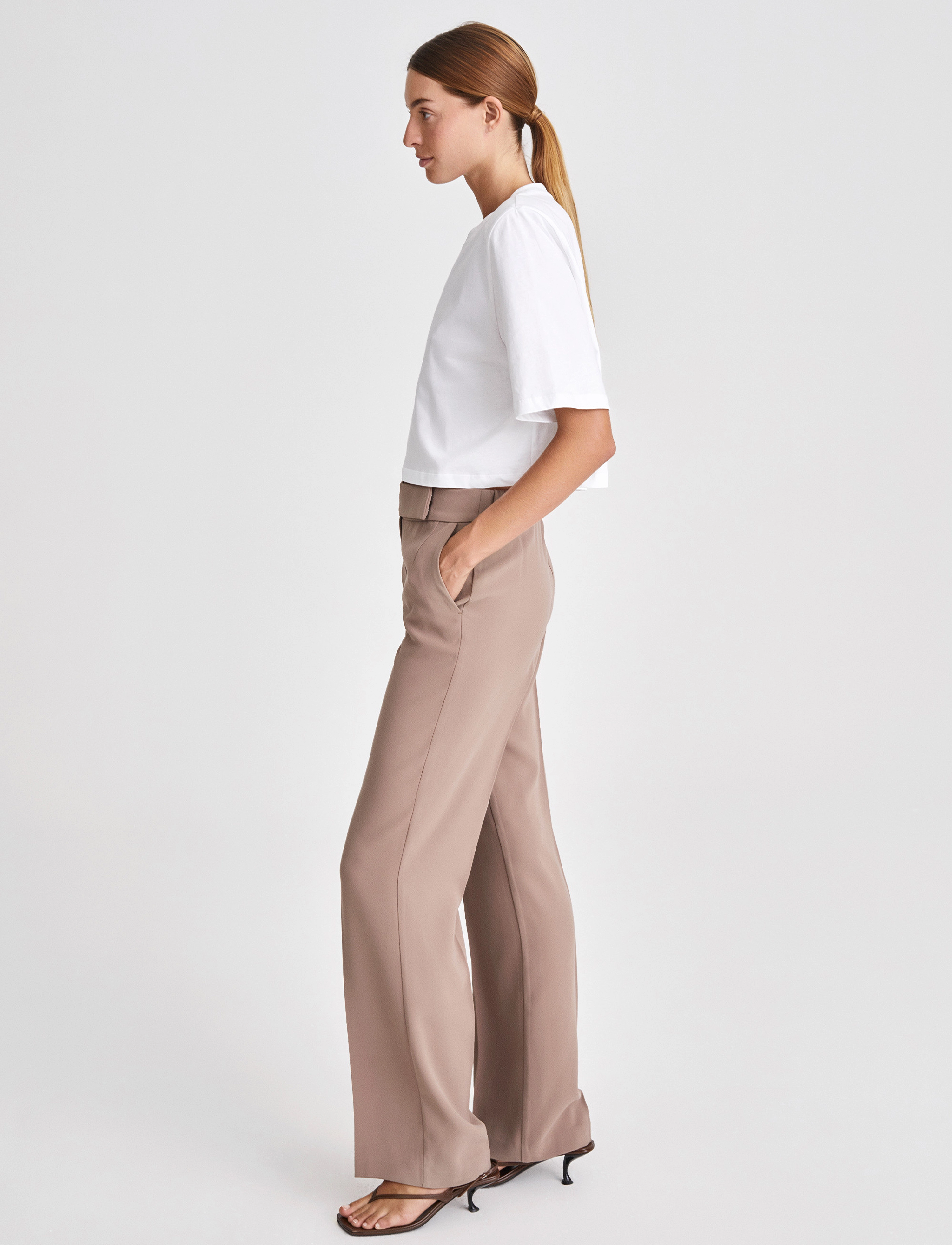 Stylein - BONITA - festtøj til outletpriser - nougat - 3