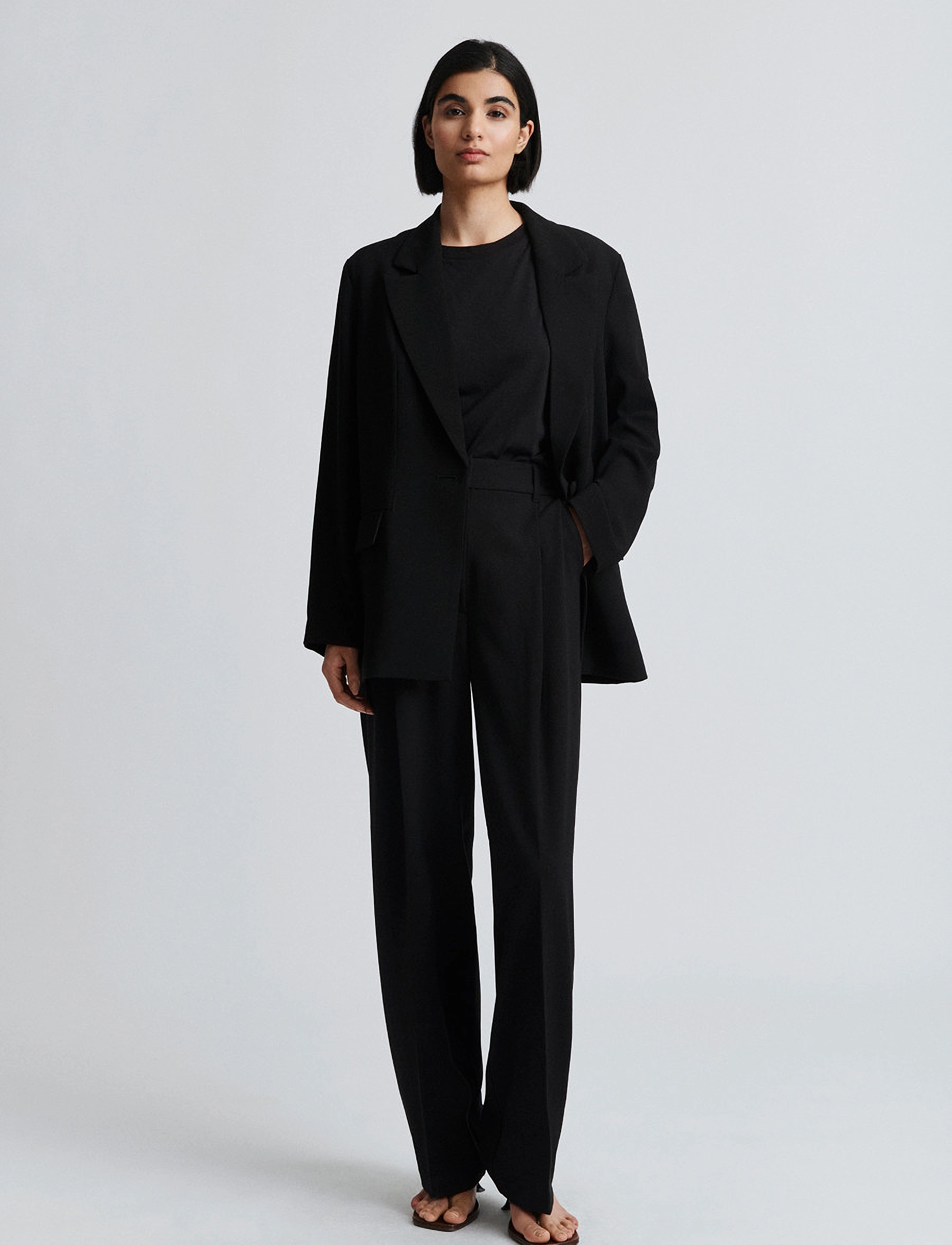 Stylein - BRUNELLA TROUSERS - black - 2
