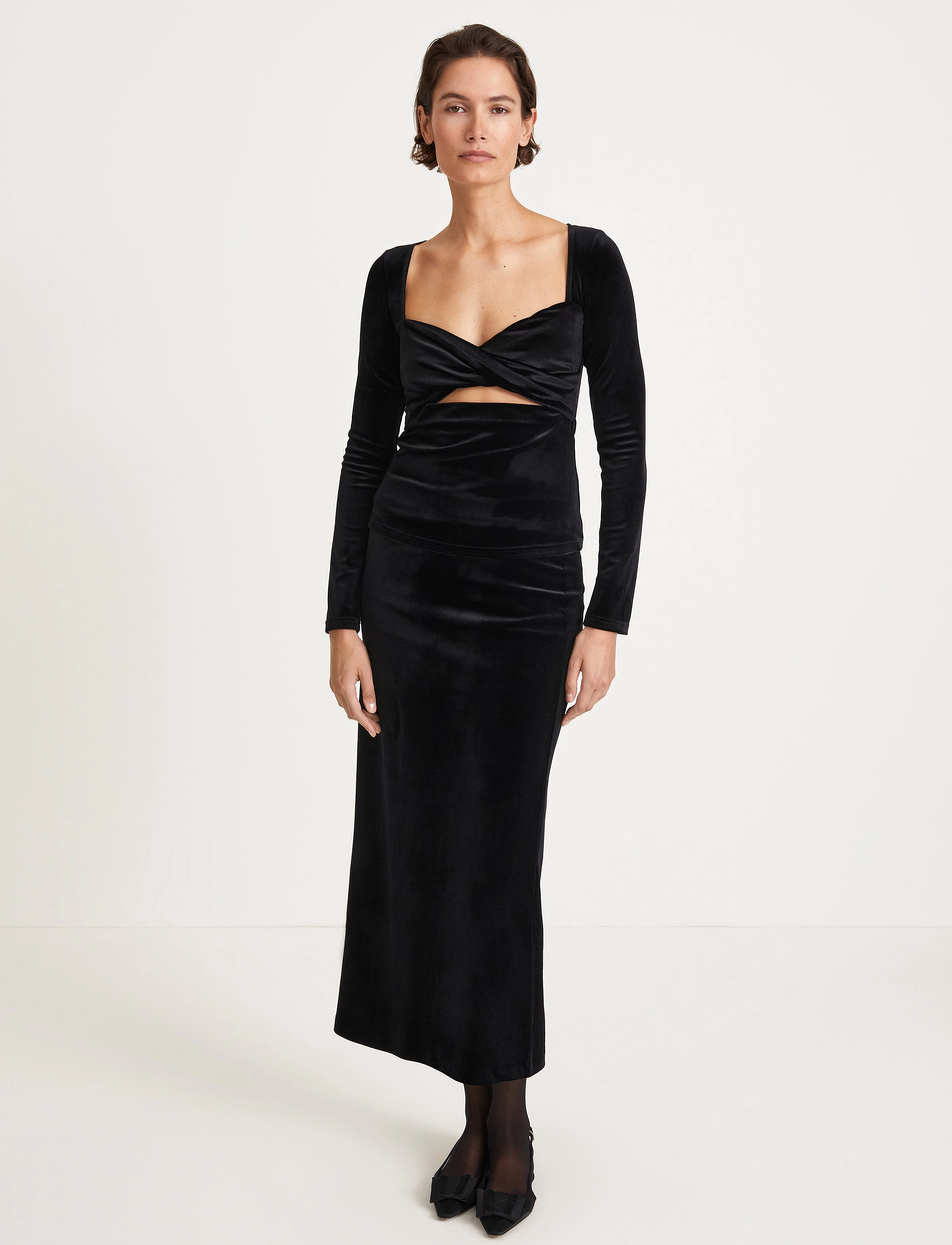 Stylein Stycampi Top, L, Black, T-Shirts & Toppe > Langærmede, Dame