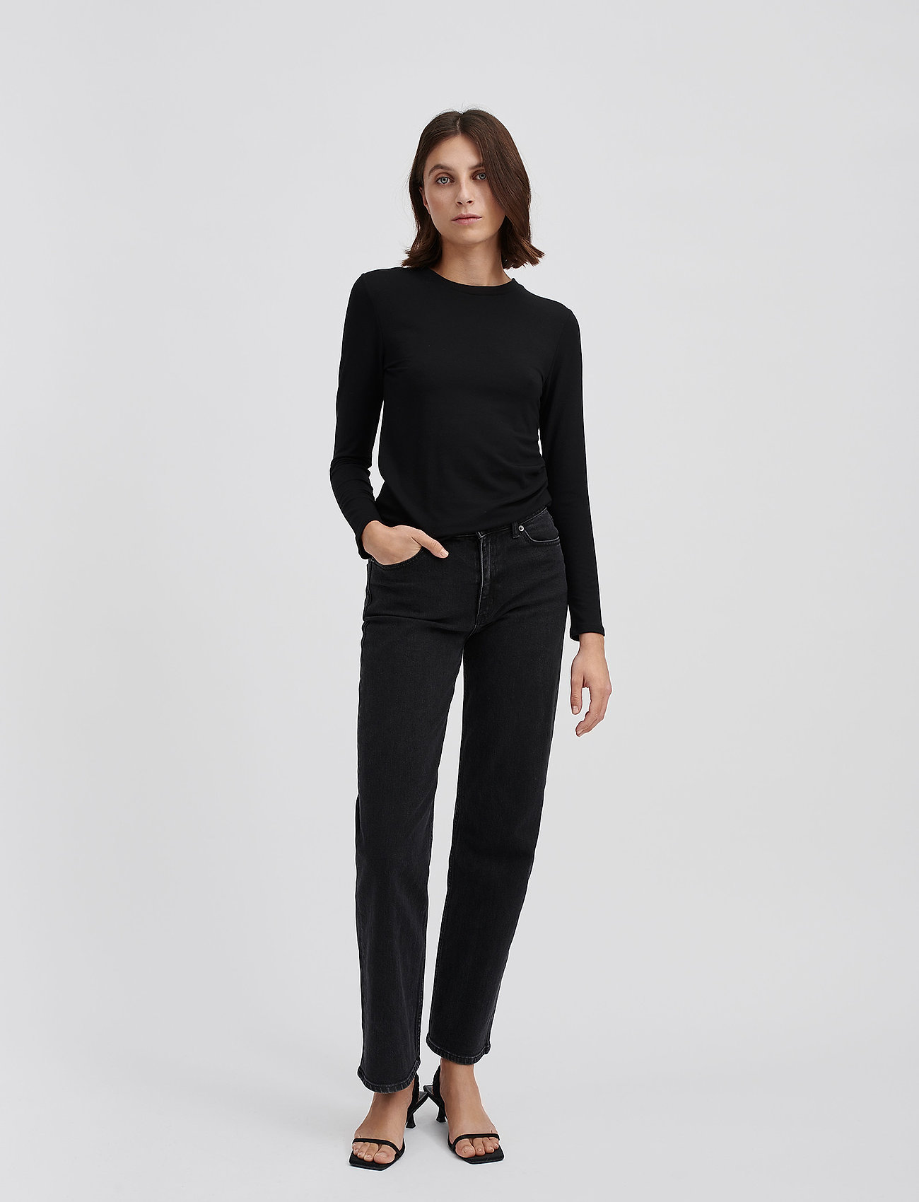 Stylein - CANVEY - long-sleeved tops - black - 0