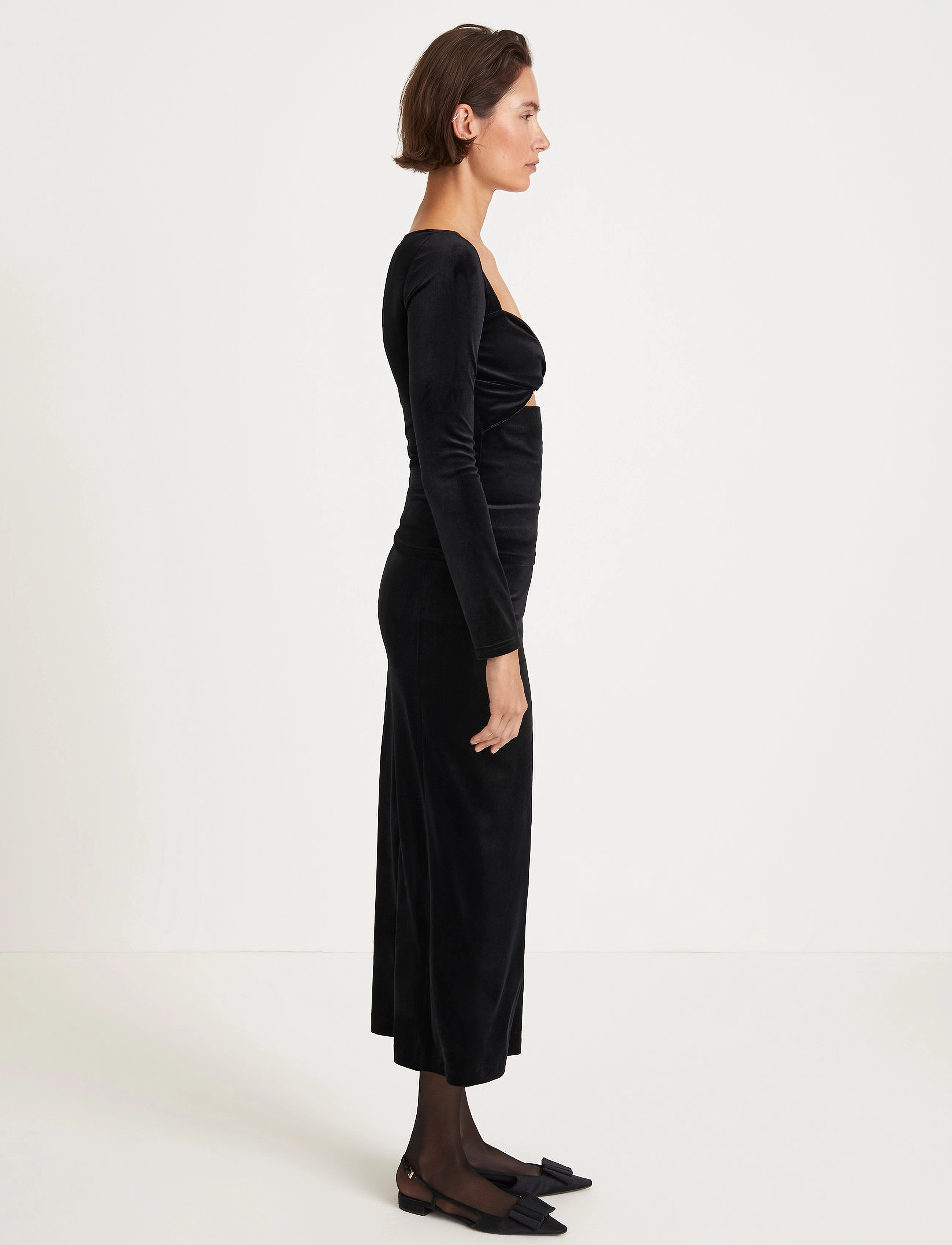 Stylein - STYCLAUDI LONG SKIRT - maxi röcke - black - 3