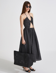Stylein - JANIKA DRESS - summer dresses - black - 3