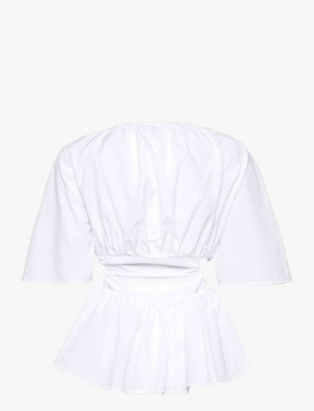 Stylein - JARA TOP - blouses korte mouwen - white - 1