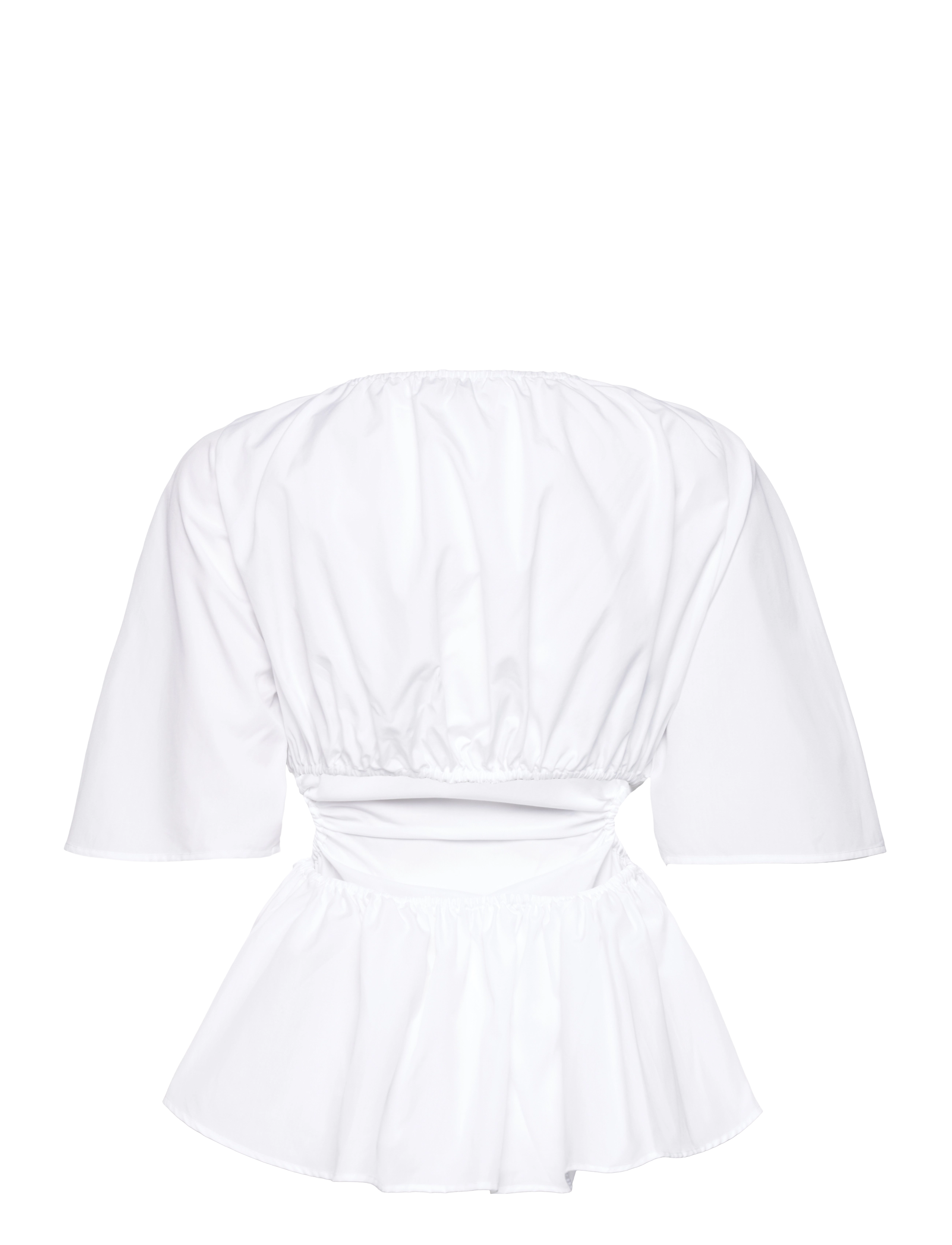 Stylein - JARA TOP - kortärmade blusar - white - 2