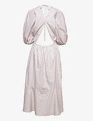 Stylein - JENO DRESS - midiklänningar - beige stripe - 1