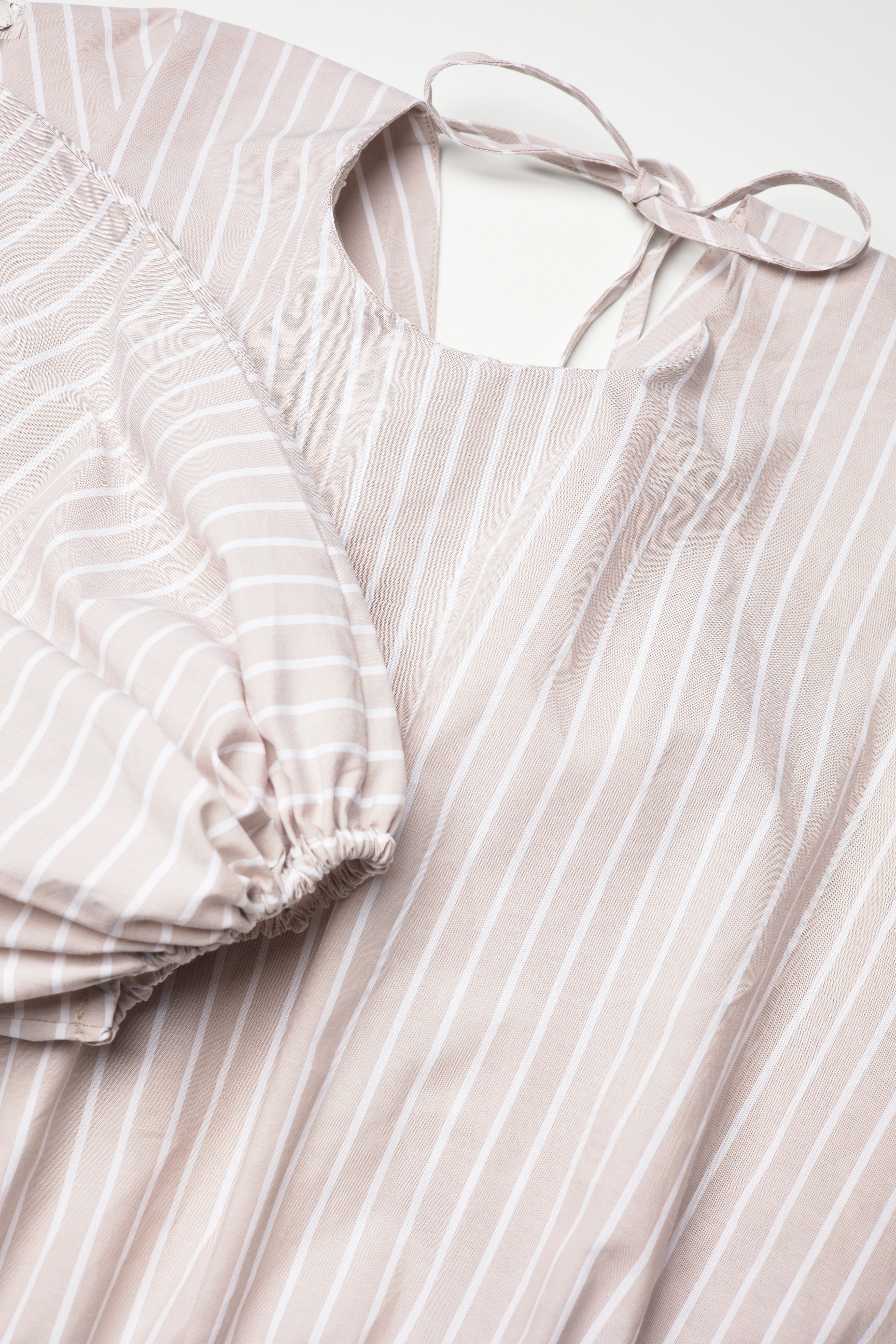 Stylein - JENO DRESS - midi kjoler - beige stripe - 3