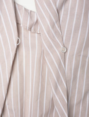 Stylein - JENO DRESS - midiklänningar - beige stripe - 5