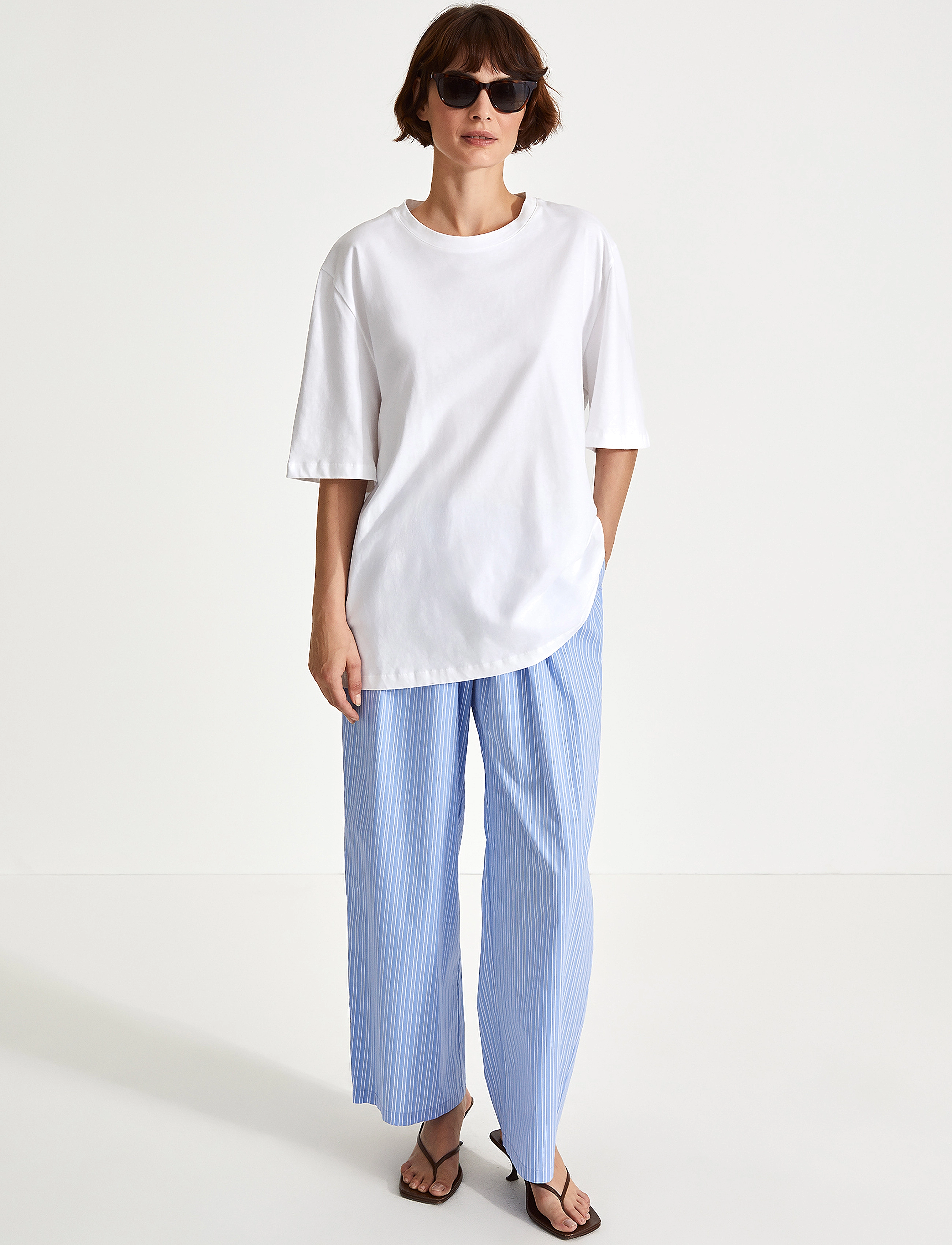 JESSIE TROUSERS - STRIPED