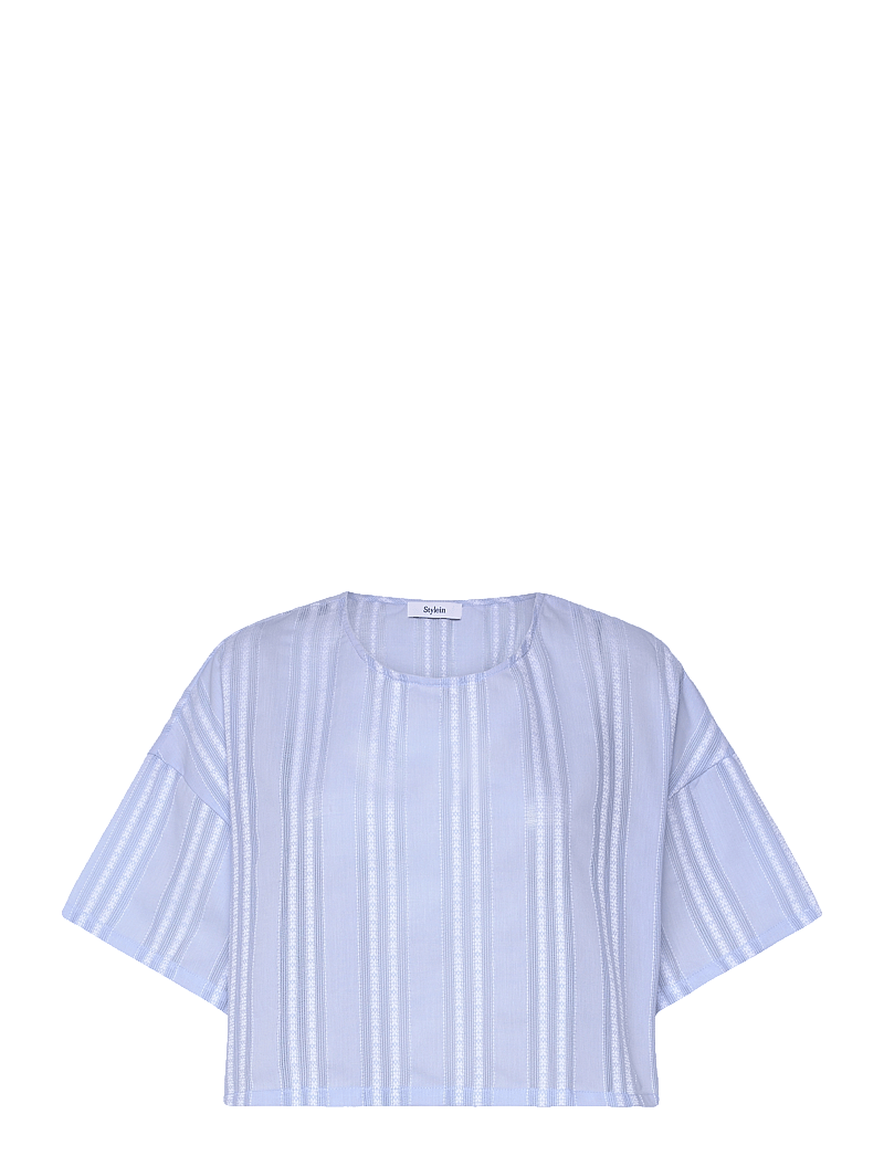 Stylein - JIMMY T-SHIRT - short-sleeved blouses - blue - 0