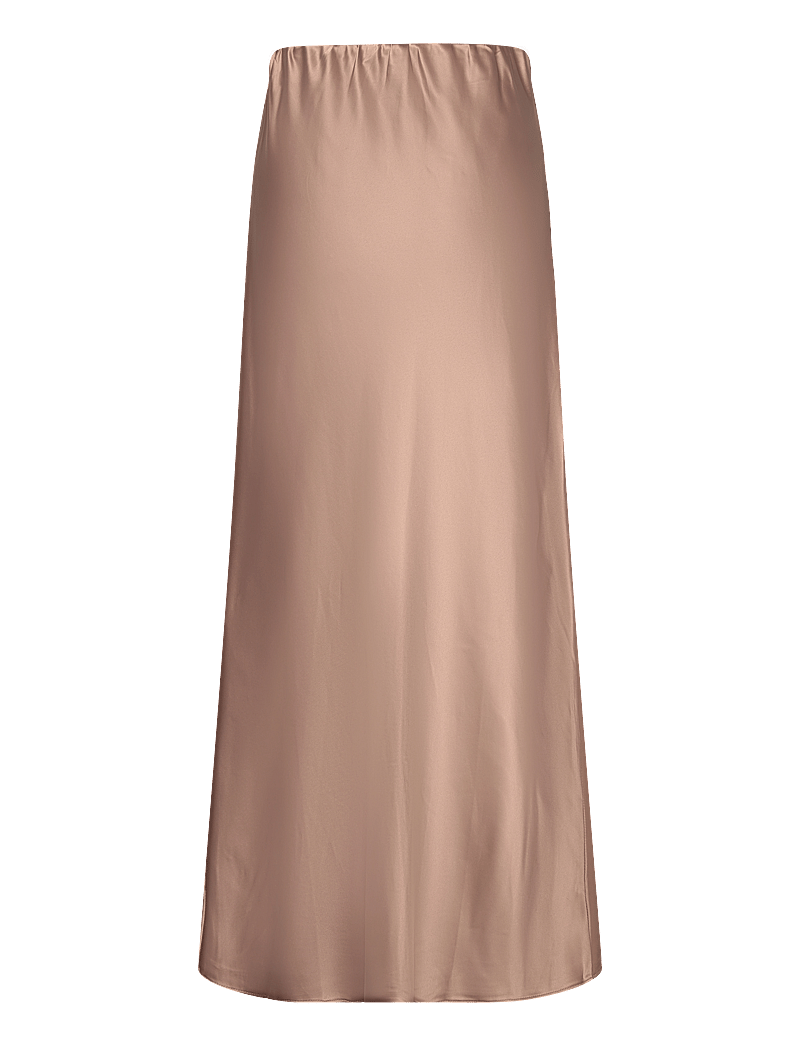 Stylein - MAGDA - satinnederdele - taupe - 1