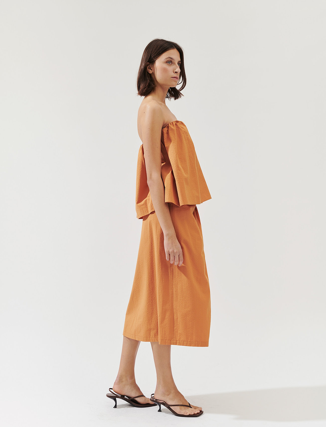 Stylein - MARCENA SKIRT - maxi röcke - orange - 4