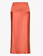 MARION SKIRT - CORAL
