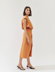 Stylein - MELIZA TOP - sleeveless blouses - orange - 4