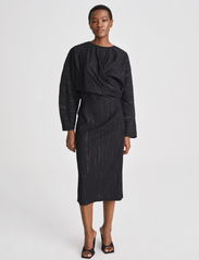 Stylein - MILANA DRESS - vidutinio ilgio suknelės - black - 2