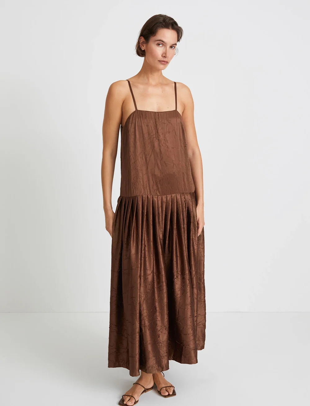 Stylein - MILENA DRESS - kleitas svinībām - brown - 0