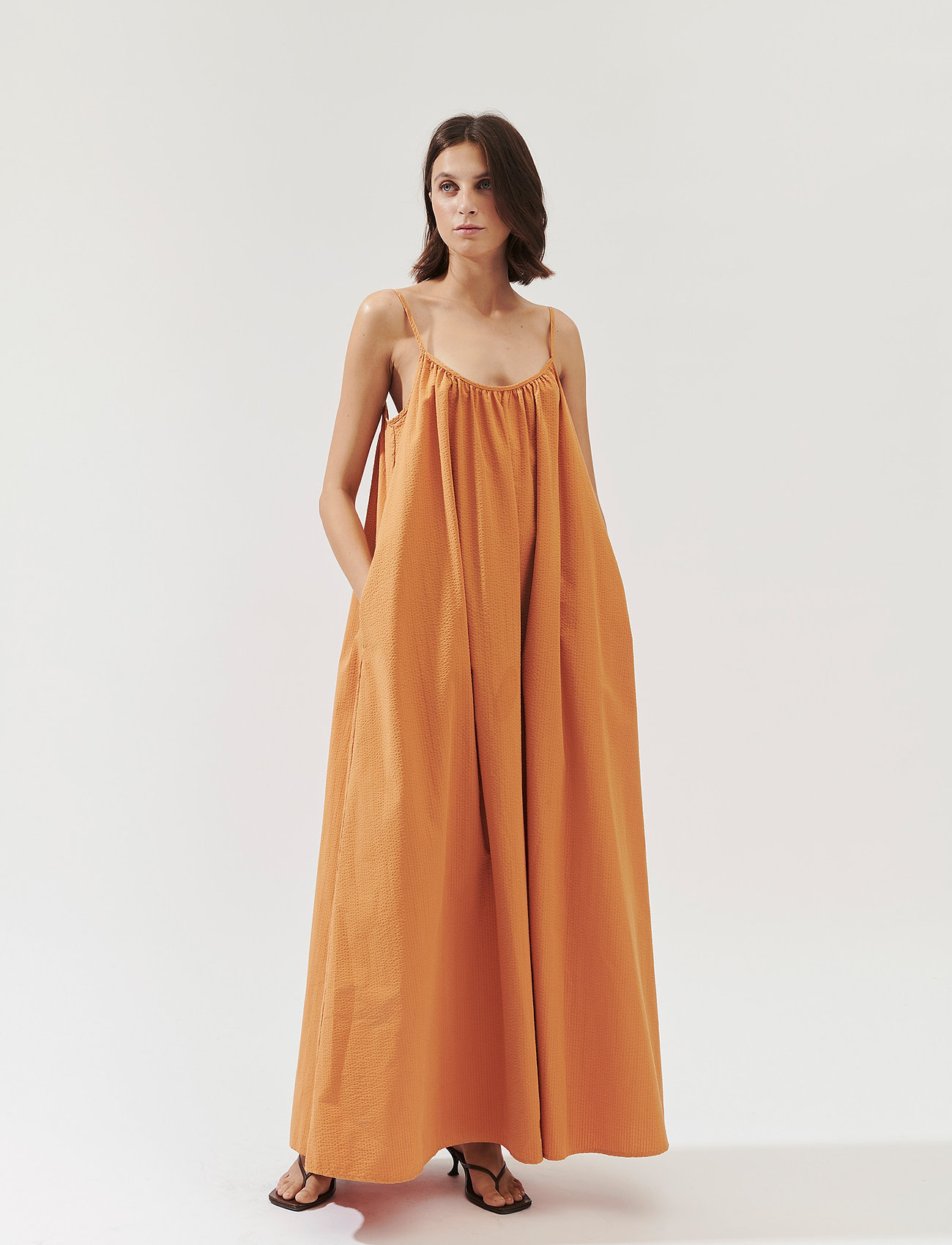 Stylein - MILO DRESS - maxiklänningar - orange - 0
