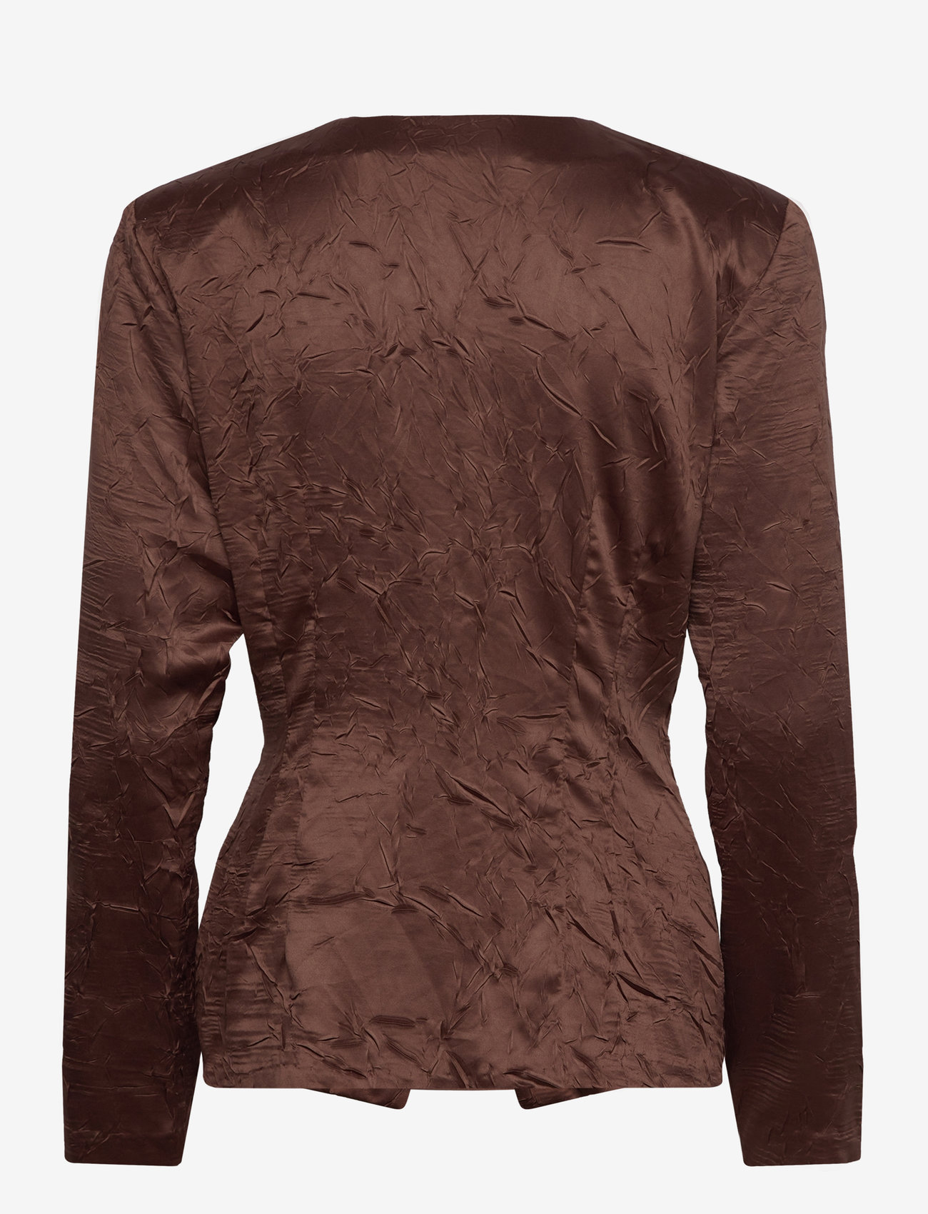 Stylein - MONOPOLI TOP - långärmade blusar - brown - 2