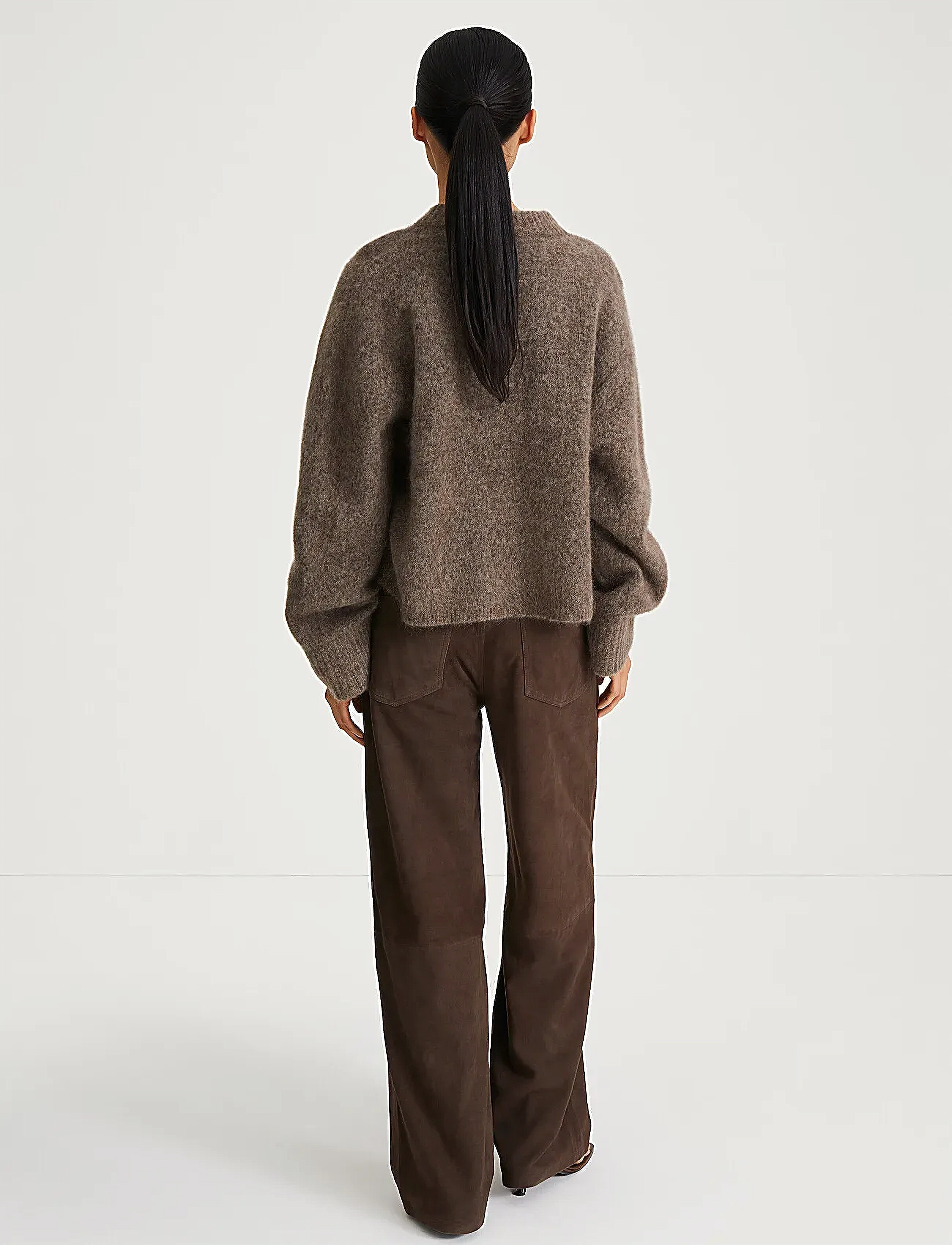 Stylein - NICLAS SHORT SWEATER - brown - 4