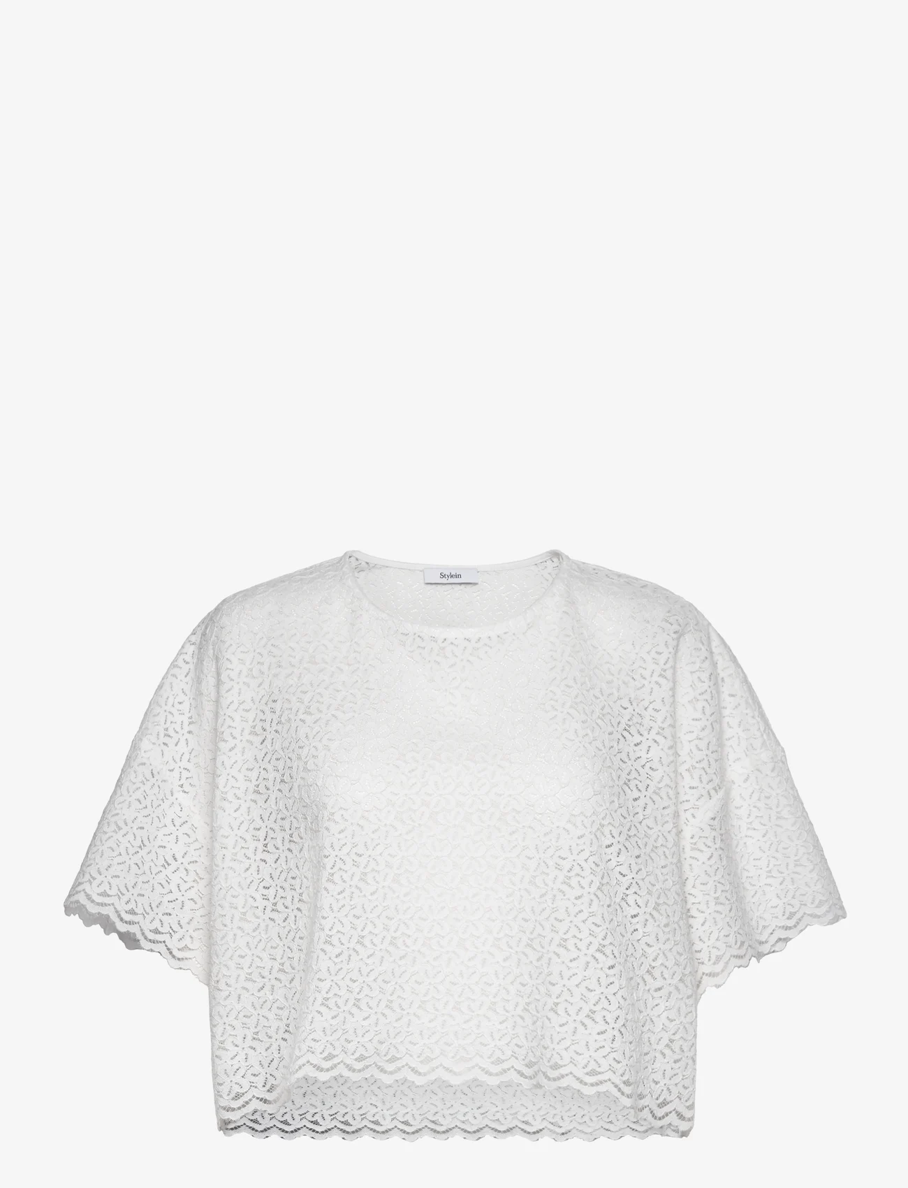 Stylein - PAMELA TOP - bluzki z krótkim rękawem - white - 1