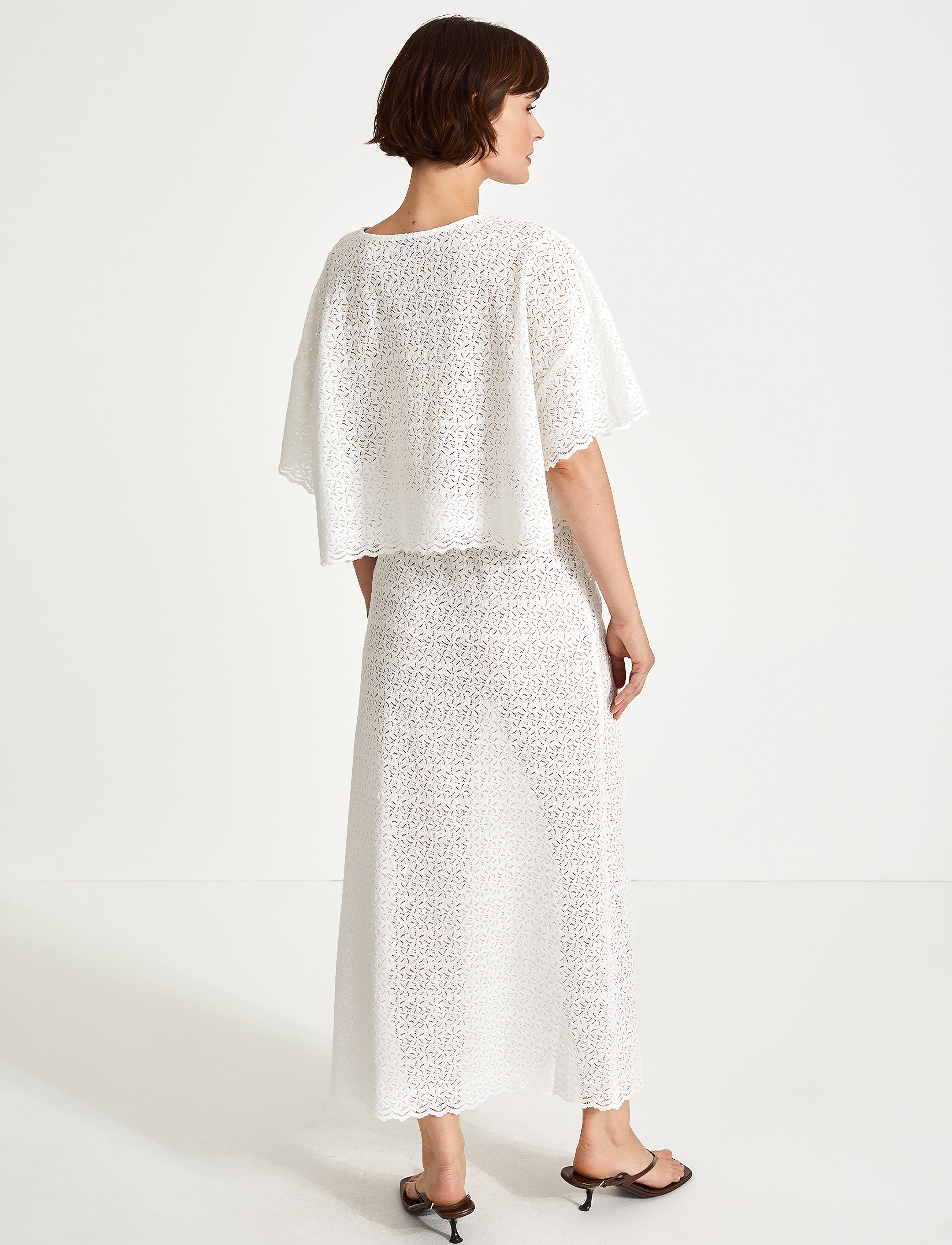 Stylein - PAULINA SKIRT - maxi nederdele - white - 4