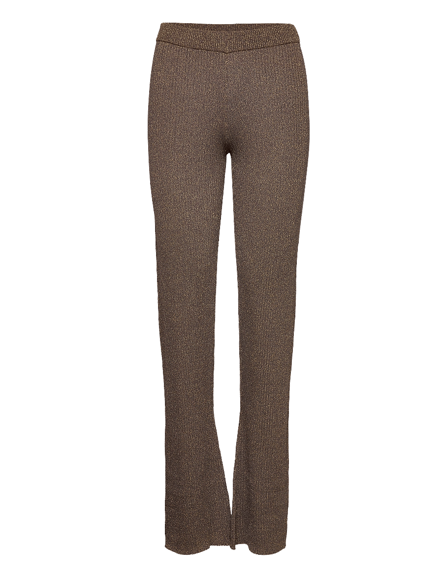 Stylein - PEARLY TROUSERS - leveälahkeiset housut - bronze/gold - 1