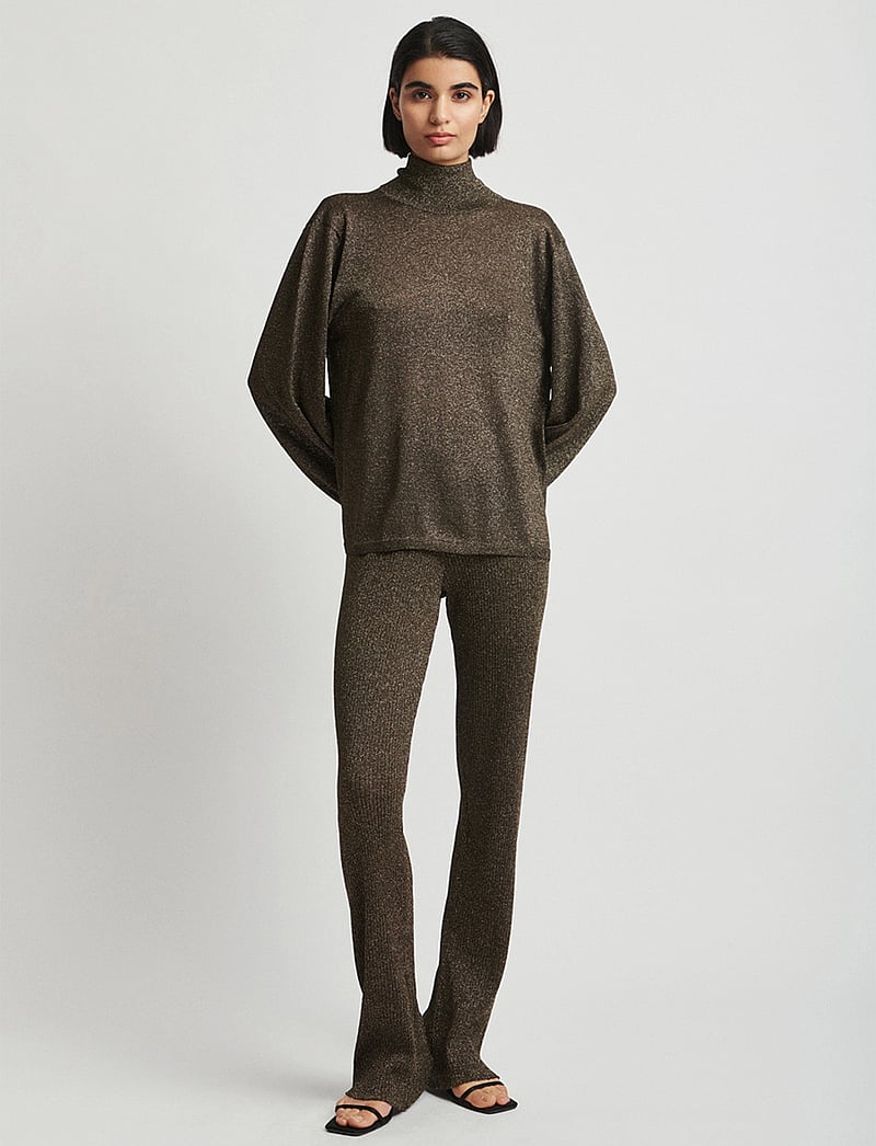 Stylein - PEARLY TROUSERS - joggers - bronze/gold - 0