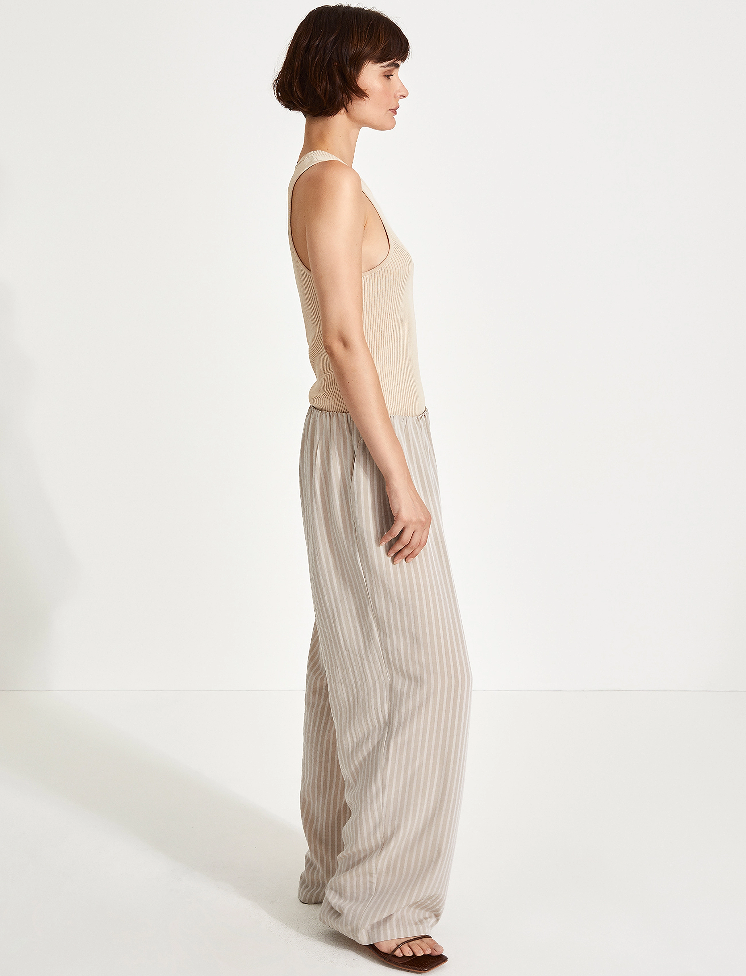 Stylein - PINAR TOP - varrukateta alussärgid - cream - 4