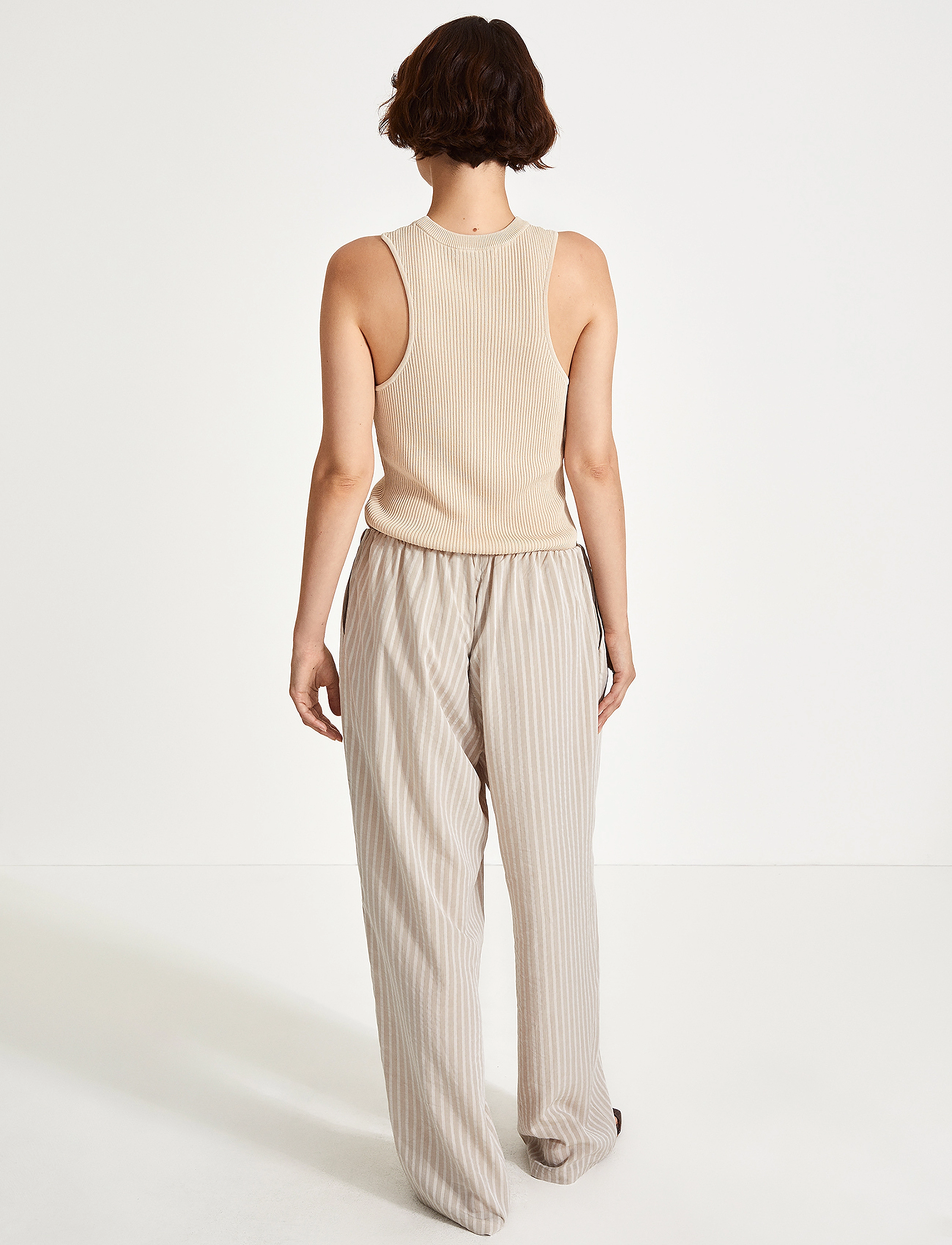 Stylein - PINAR TOP - varrukateta alussärgid - cream - 5