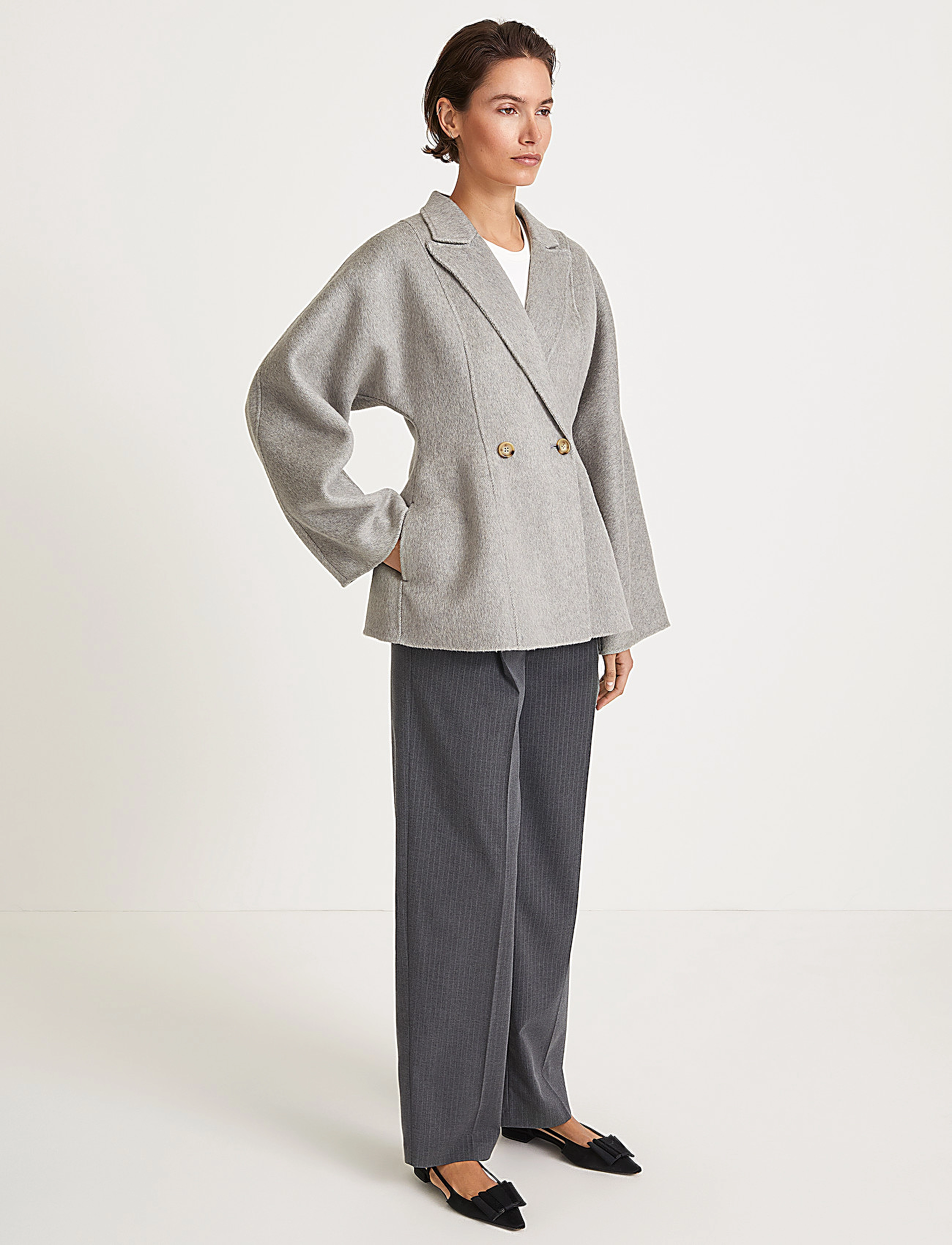 Stylein - TANARO JACKET - vilnoniai švarkeliai - silver grey - 3