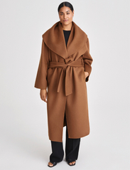 Stylein - TERMOLI COAT - Žieminiai paltai - dark camel - 2