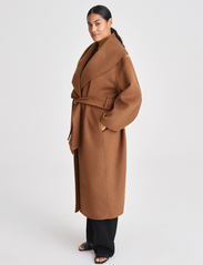Stylein - TERMOLI COAT - winter coats - dark camel - 3