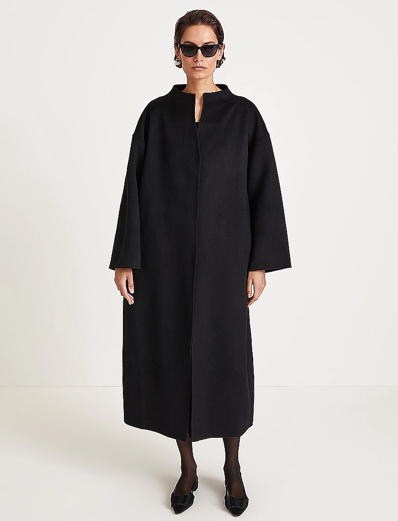 Stylein - THIVON LONG COAT - talvejoped - black - 0