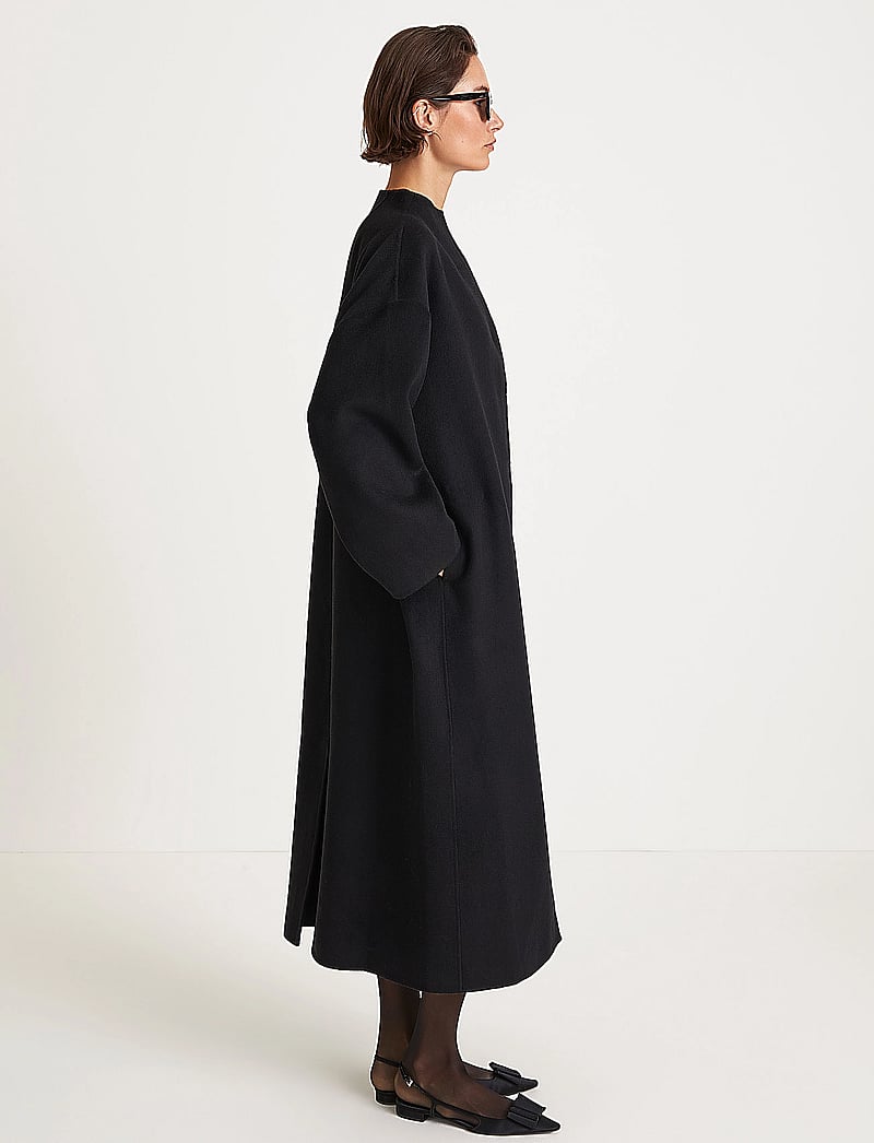 Stylein - THIVON LONG COAT - talvejoped - black - 3