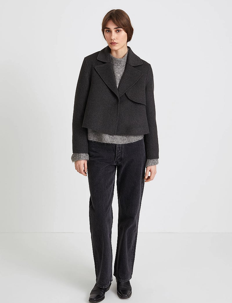 Stylein - TONI JACKET - ulljackor - dark grey - 0