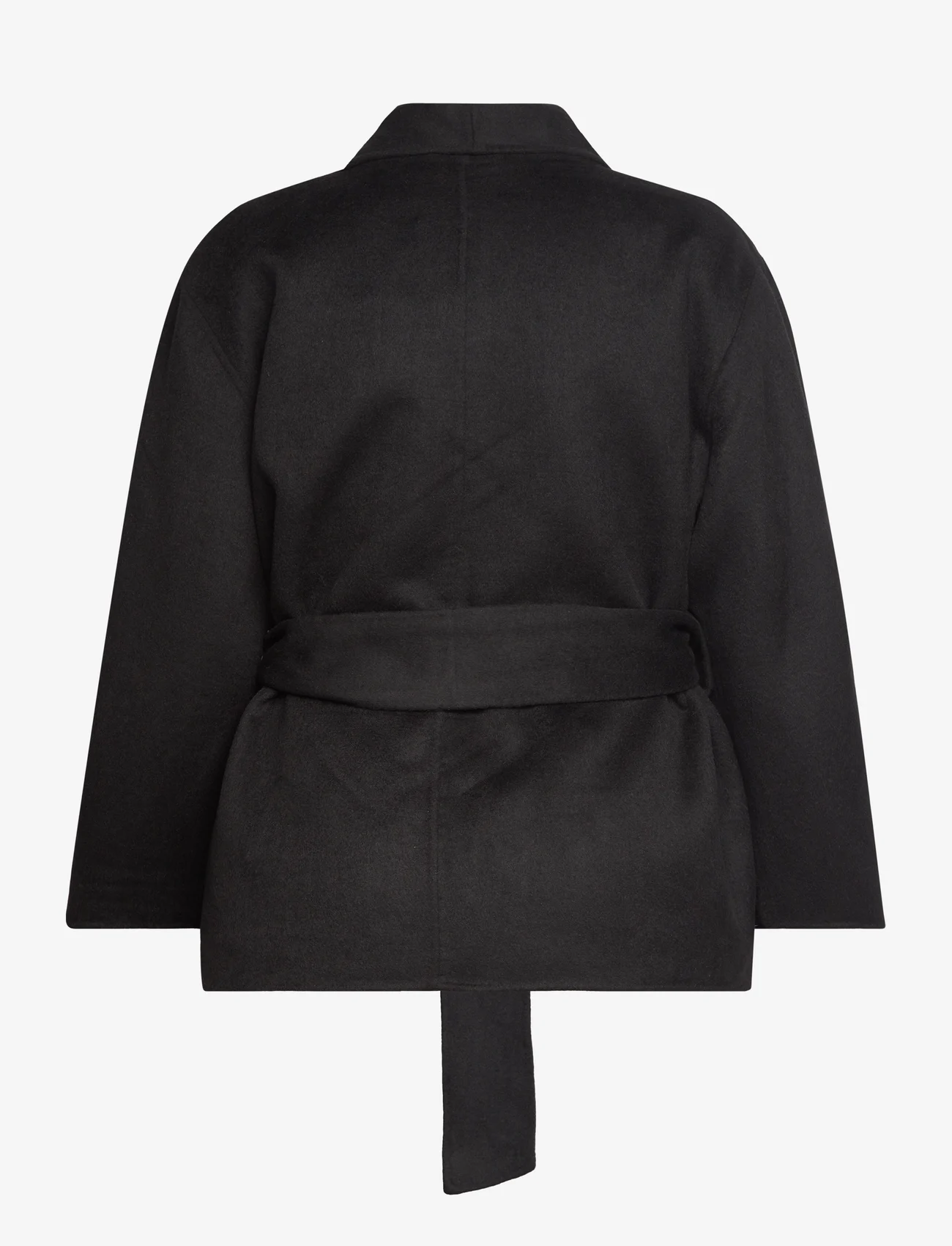 Stylein - TULLE - wełniane kurtki - black - 1
