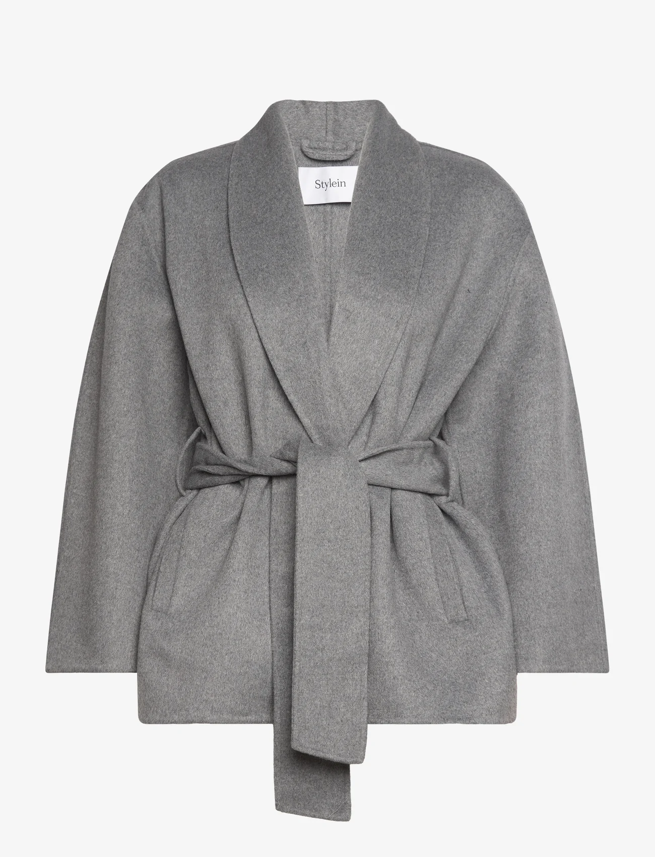 Stylein - TULLE - wełniane kurtki - grey - 0