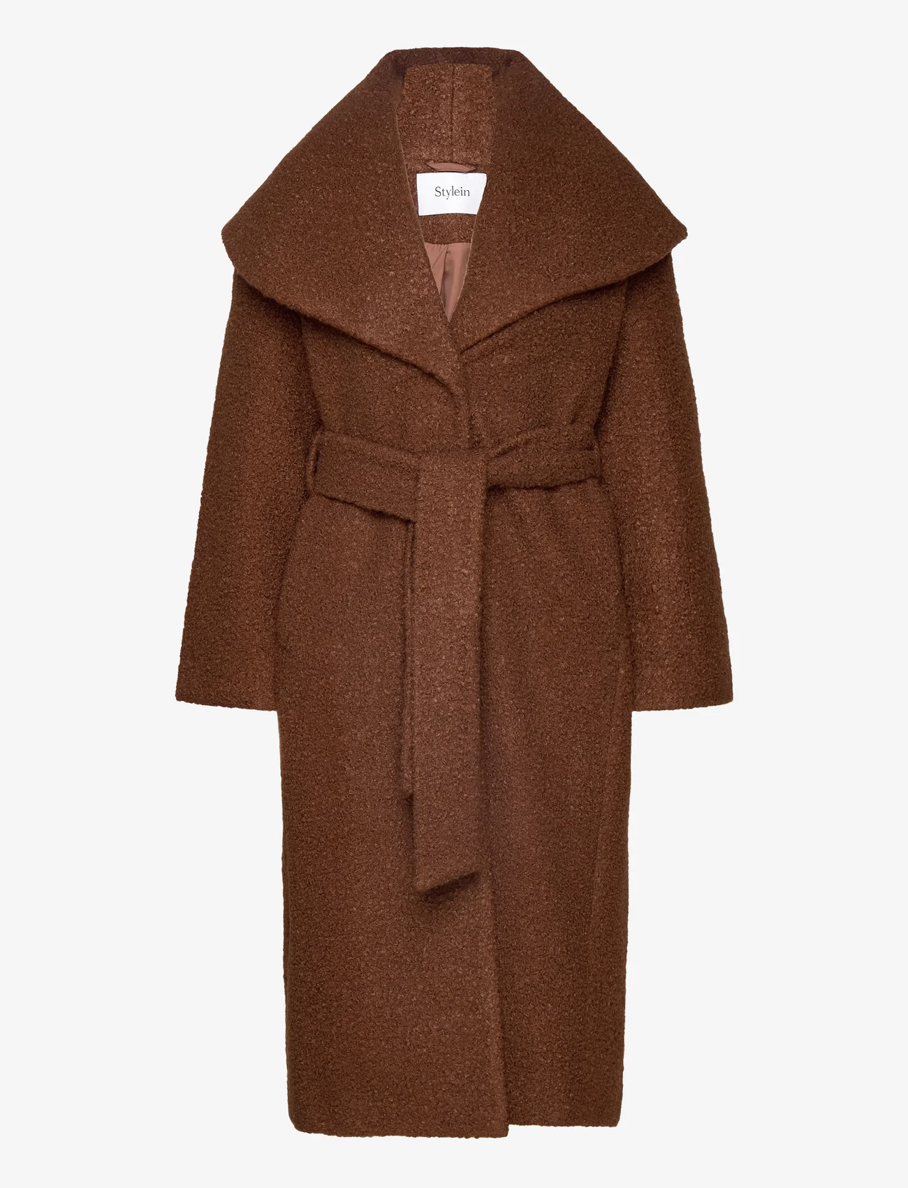 Stylein - UTLIDA COAT - winter coats - brown - 0