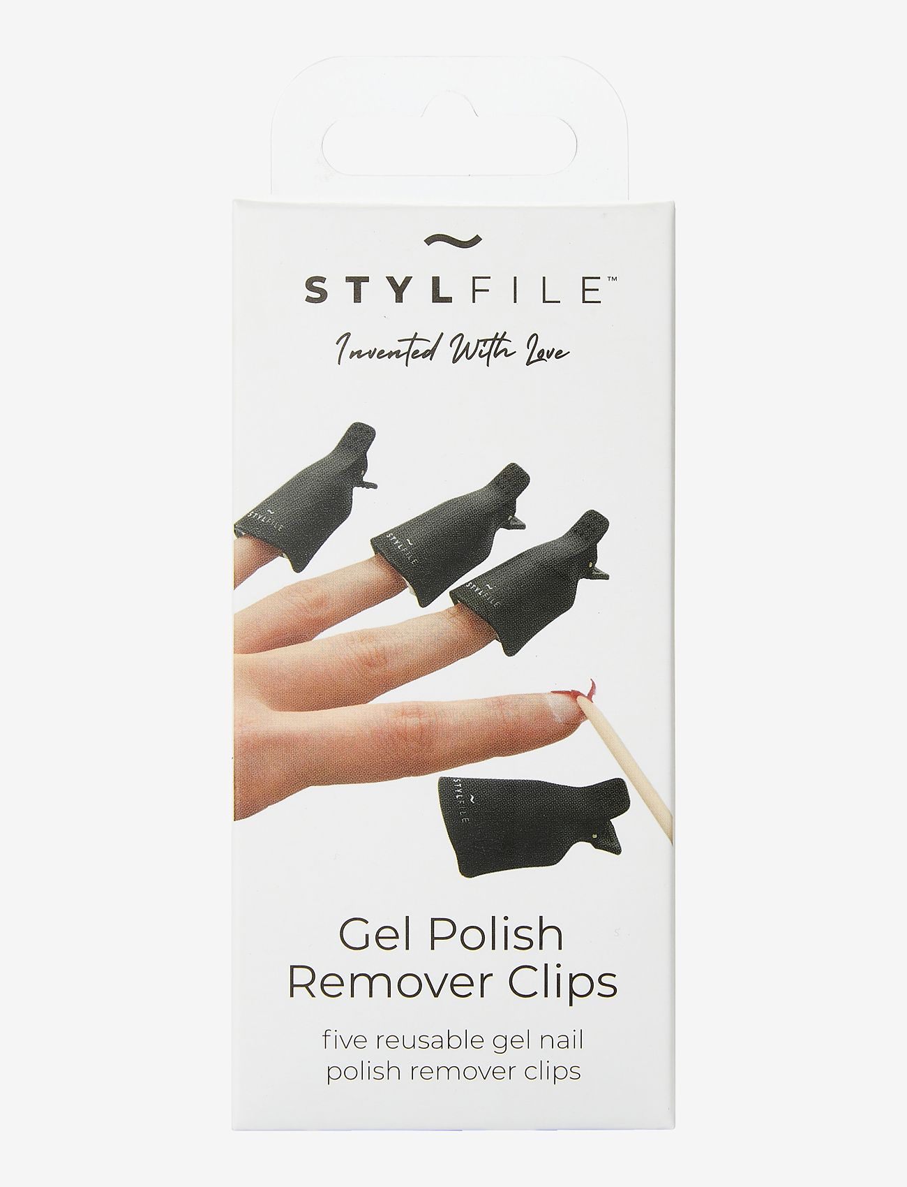 Stylpro - Stylfile 5 x Gel Nail Polish Remover Clips - meikit - no color - 0