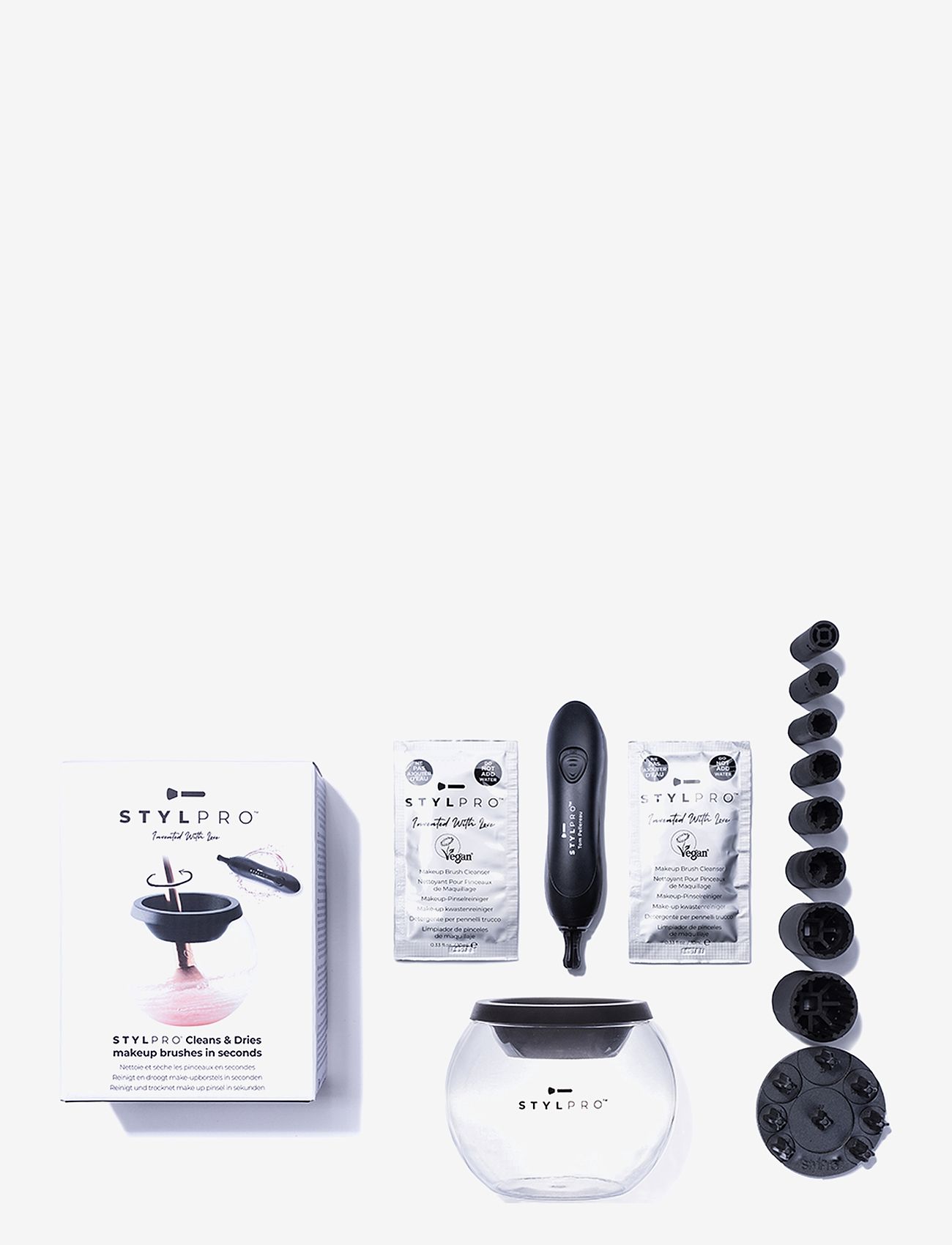 Stylpro - STYLPRO Original Make up Brush Cleaner and Dryer - black - 1