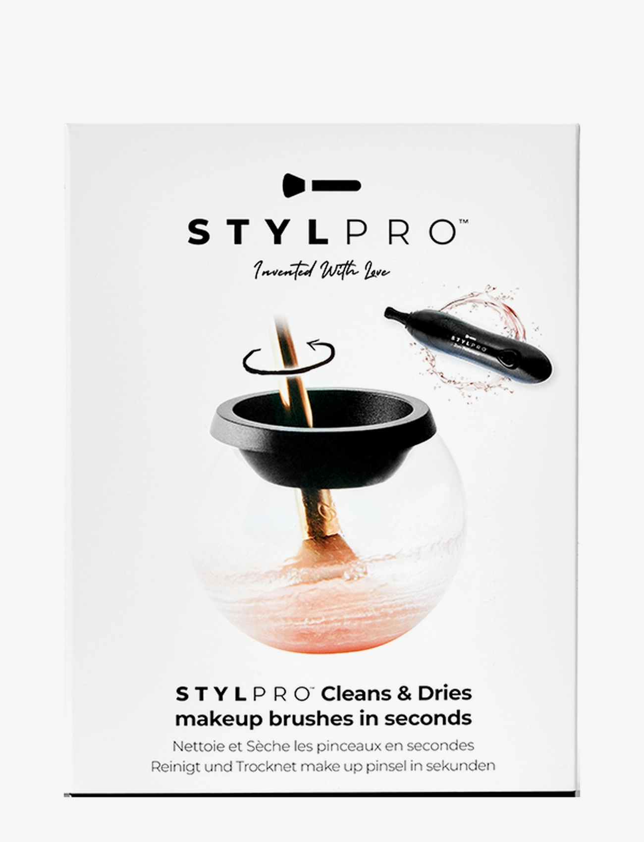 Stylpro - STYLPRO Original Make up Brush Cleaner and Dryer - smink - black - 2