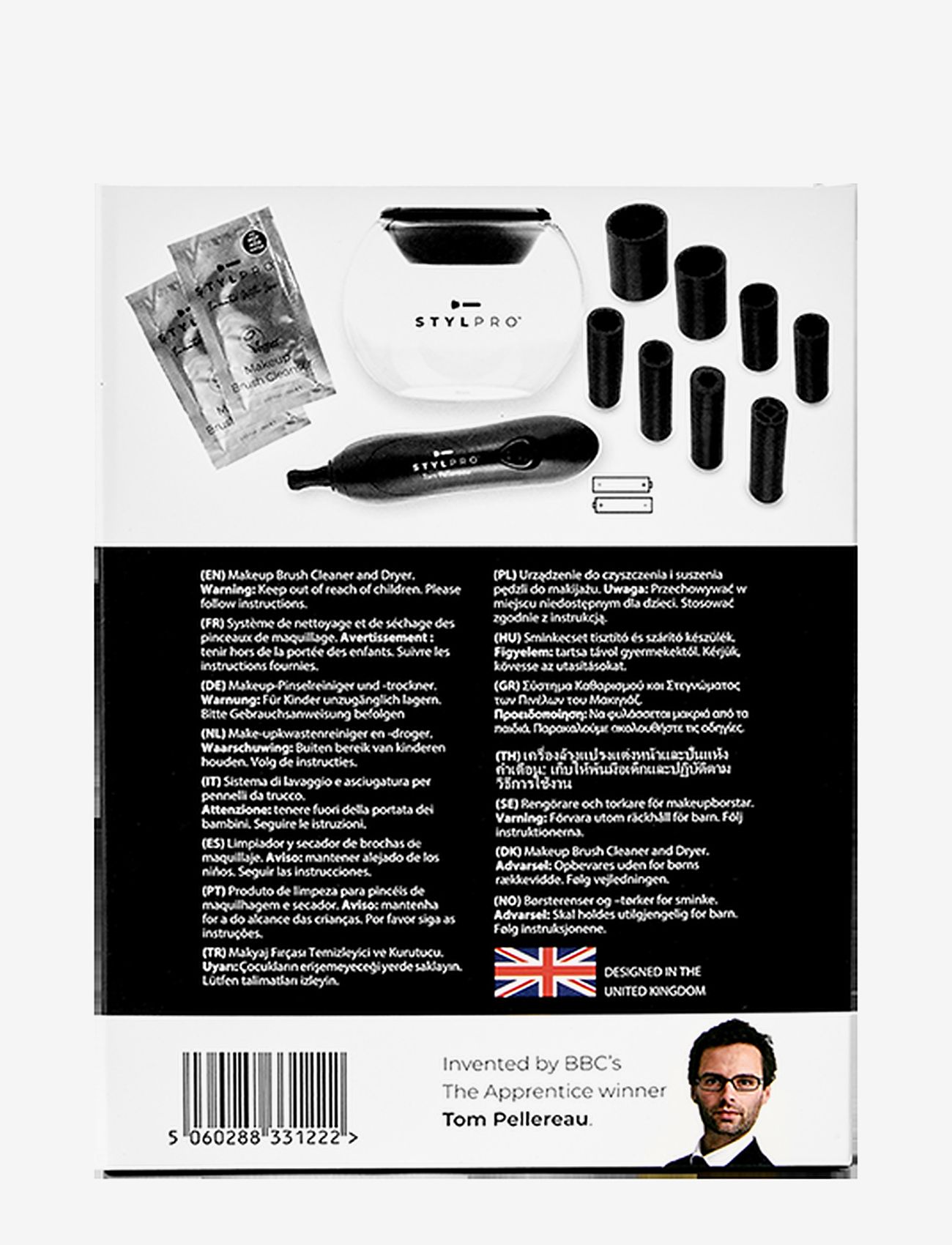 Stylpro - STYLPRO Original Make up Brush Cleaner and Dryer - black - 3