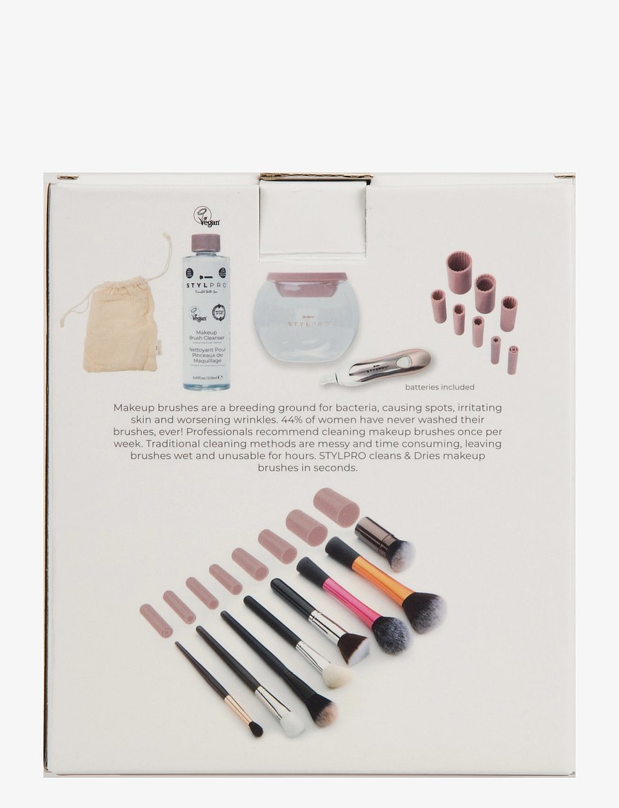 Stylpro - STYLPRO Makeup Brush Cleaner and Dryer Gift Set - makeup - pink - 2
