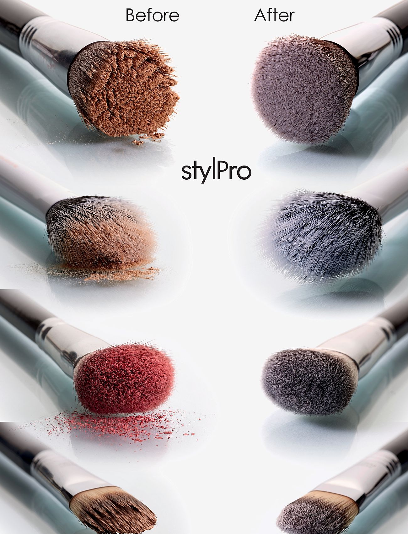 Stylpro - STYLPRO Makeup Brush Cleaner and Dryer Gift Set - festtøj til outletpriser - pink - 5
