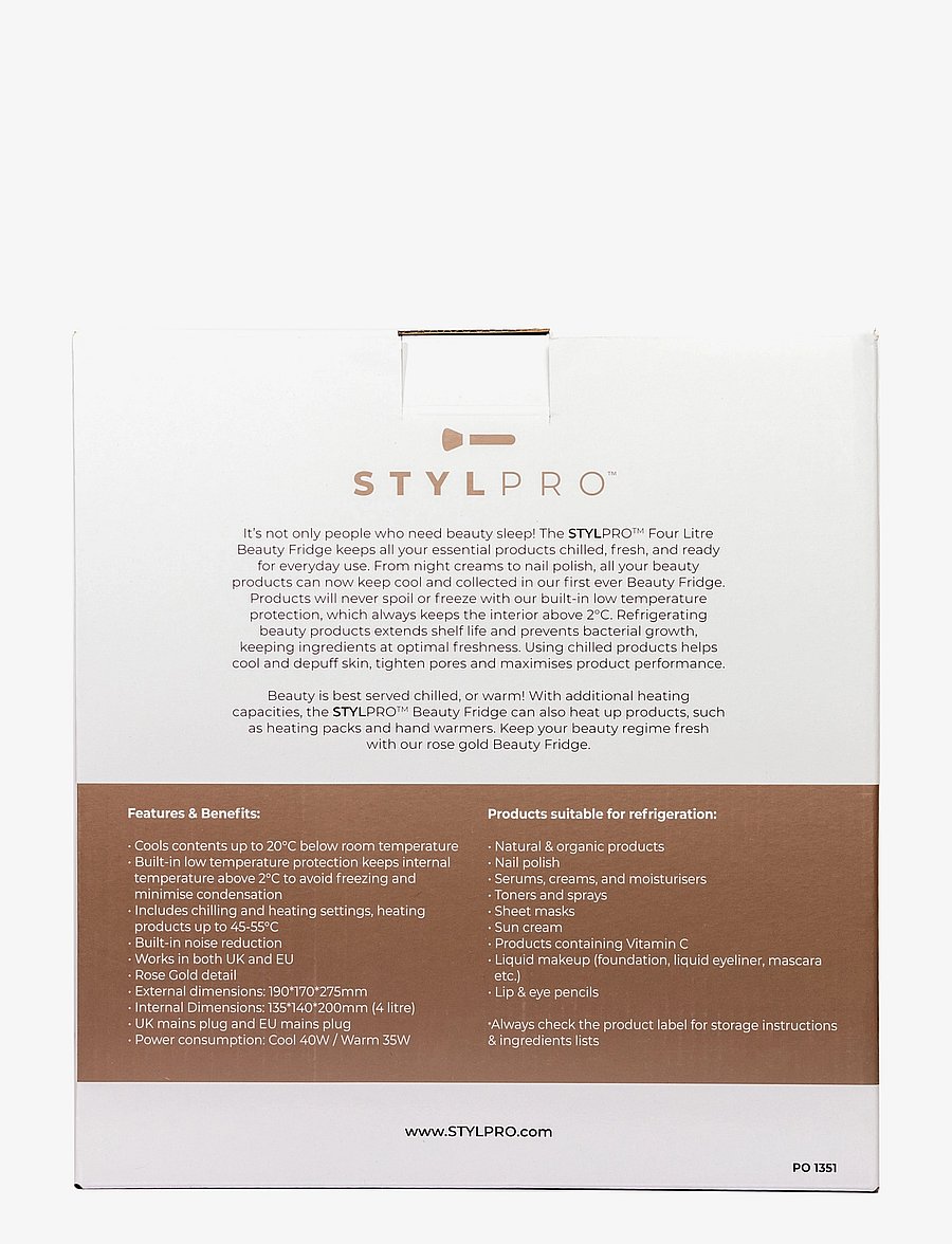 Stylpro - STYLPRO Beauty Fridge - ilu seadmed - white - 2