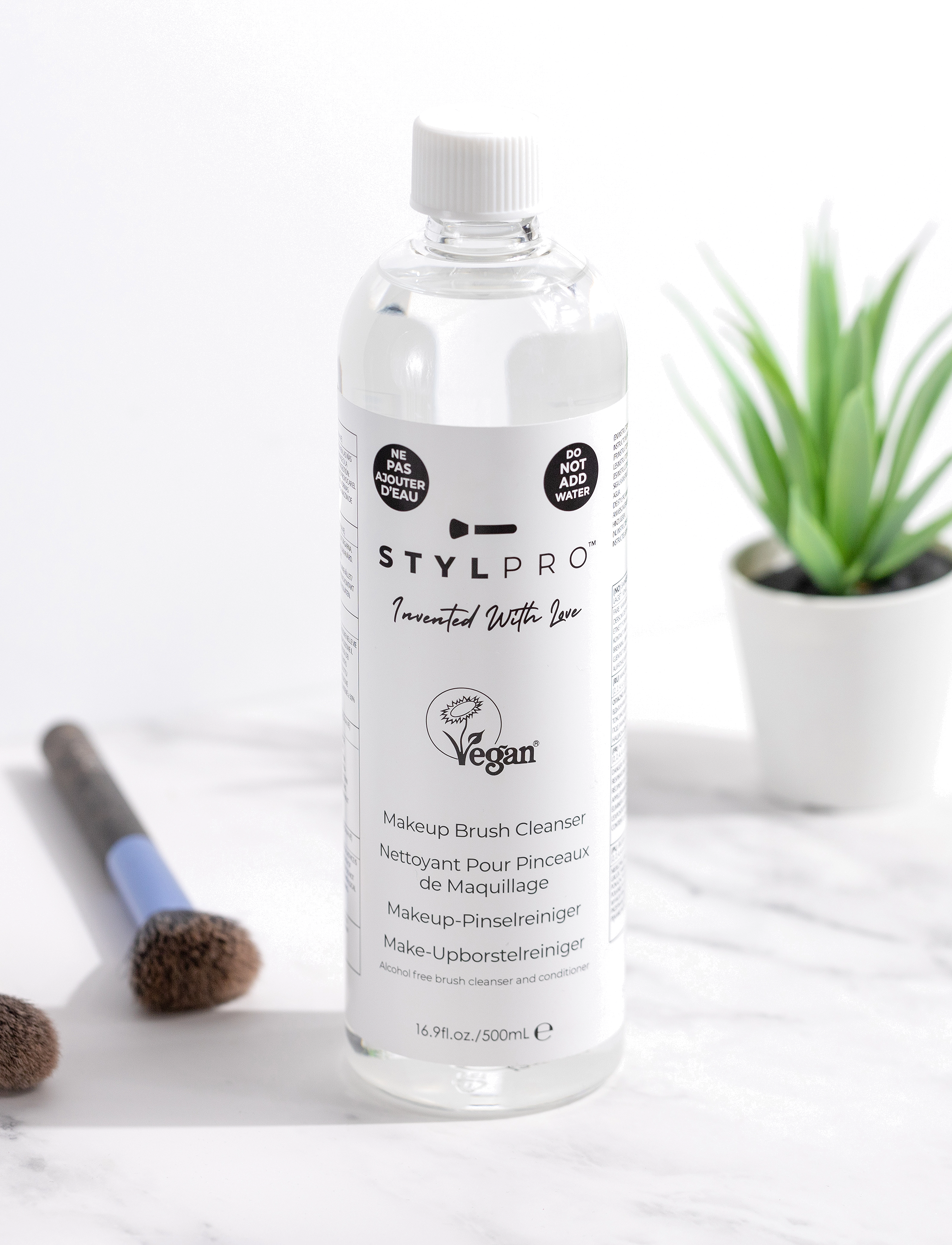 Stylpro - Stylpro Makeup Brush Cleanser Solution 500ml - smink - no color - 3