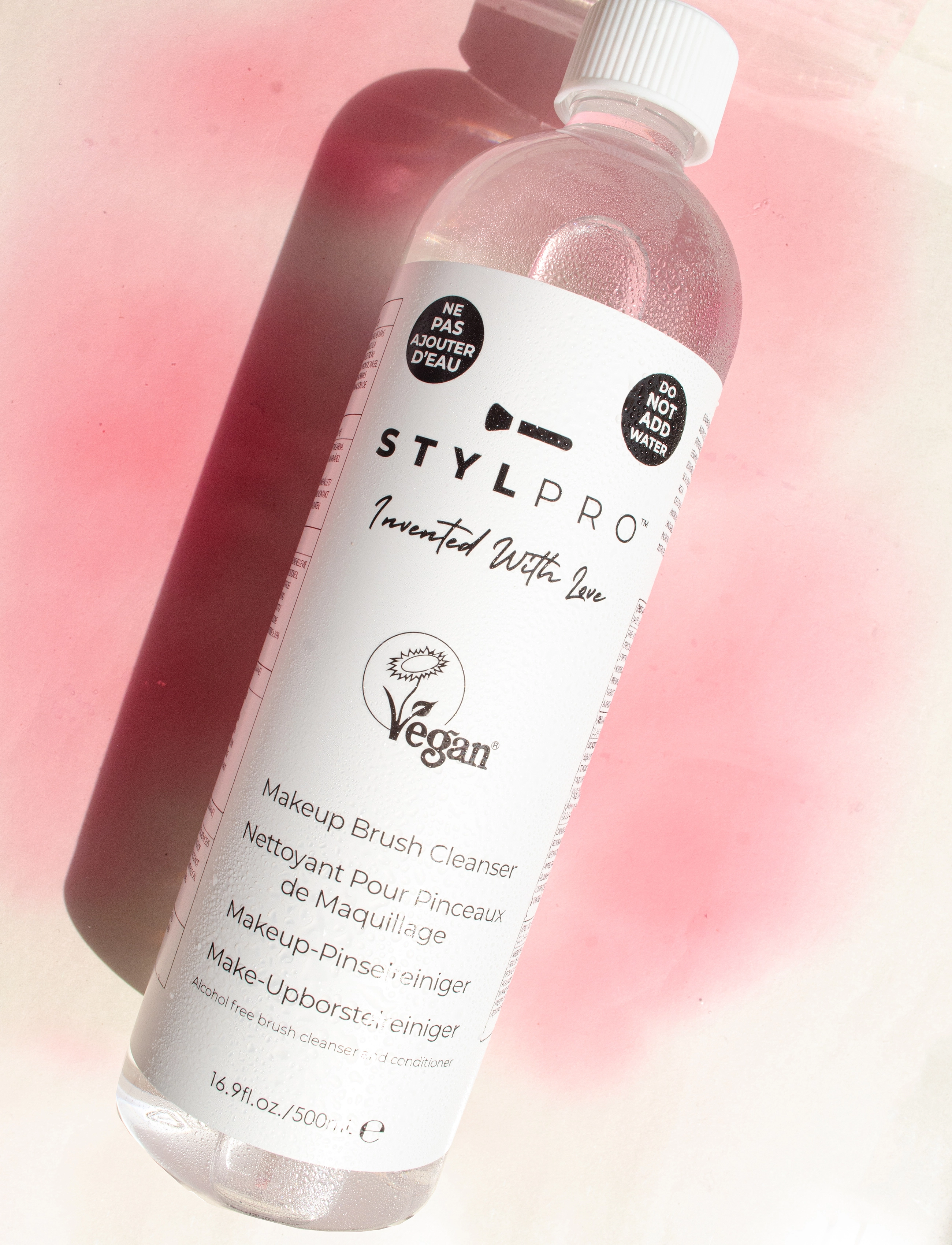 Stylpro - Stylpro Makeup Brush Cleanser Solution 500ml - smink - no color - 4